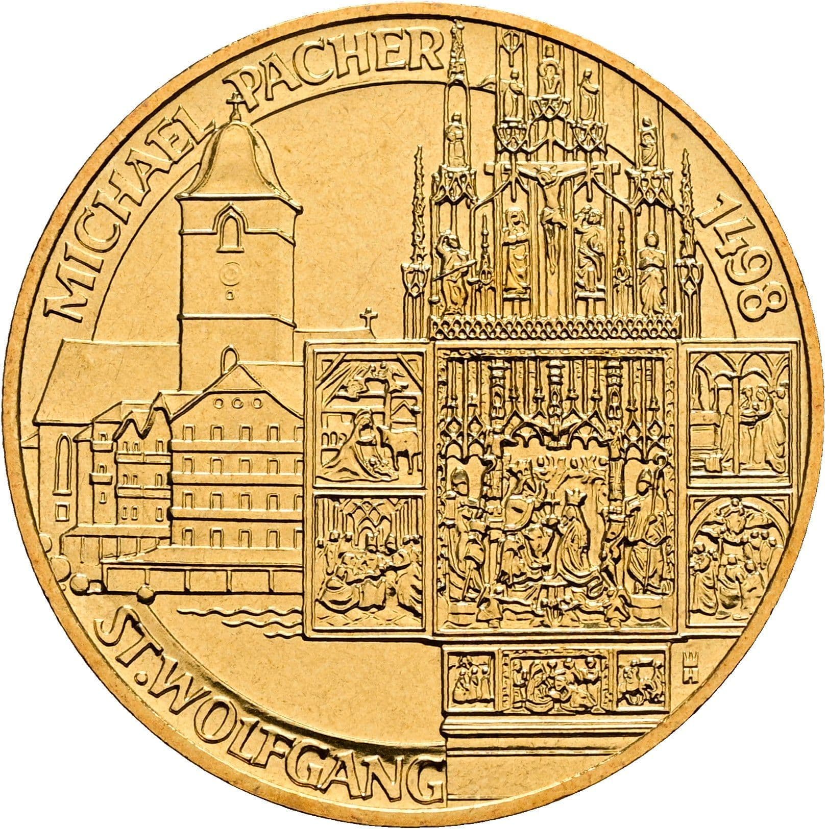 20 Schilling 1998 – Rückseite
