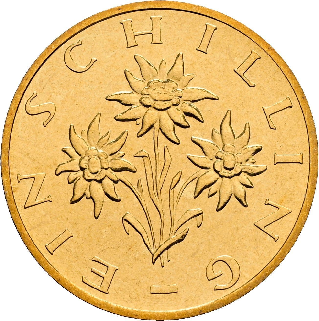 1 Schilling 2000 – Rückseite