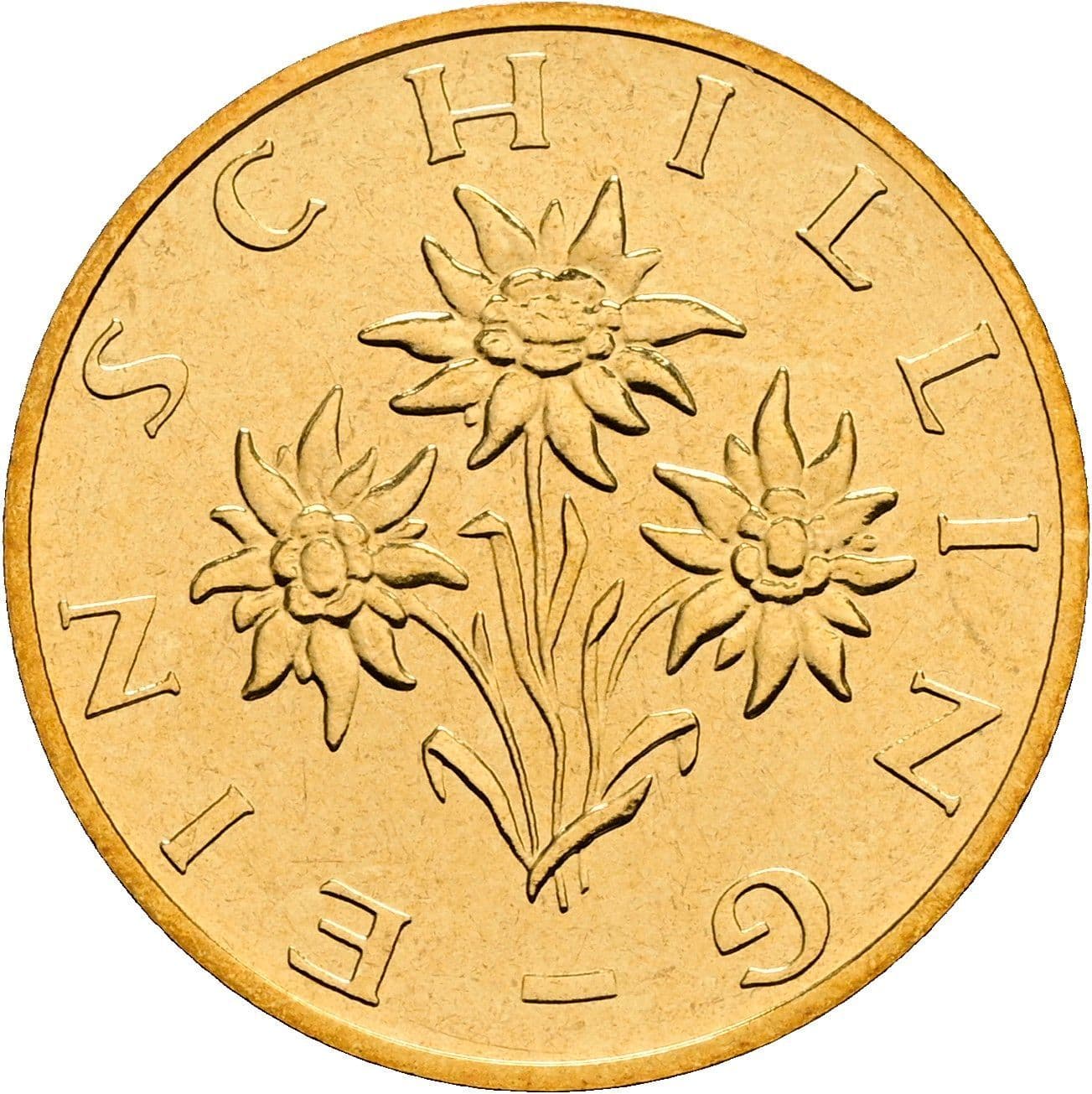 1 Schilling 2000 – Rückseite