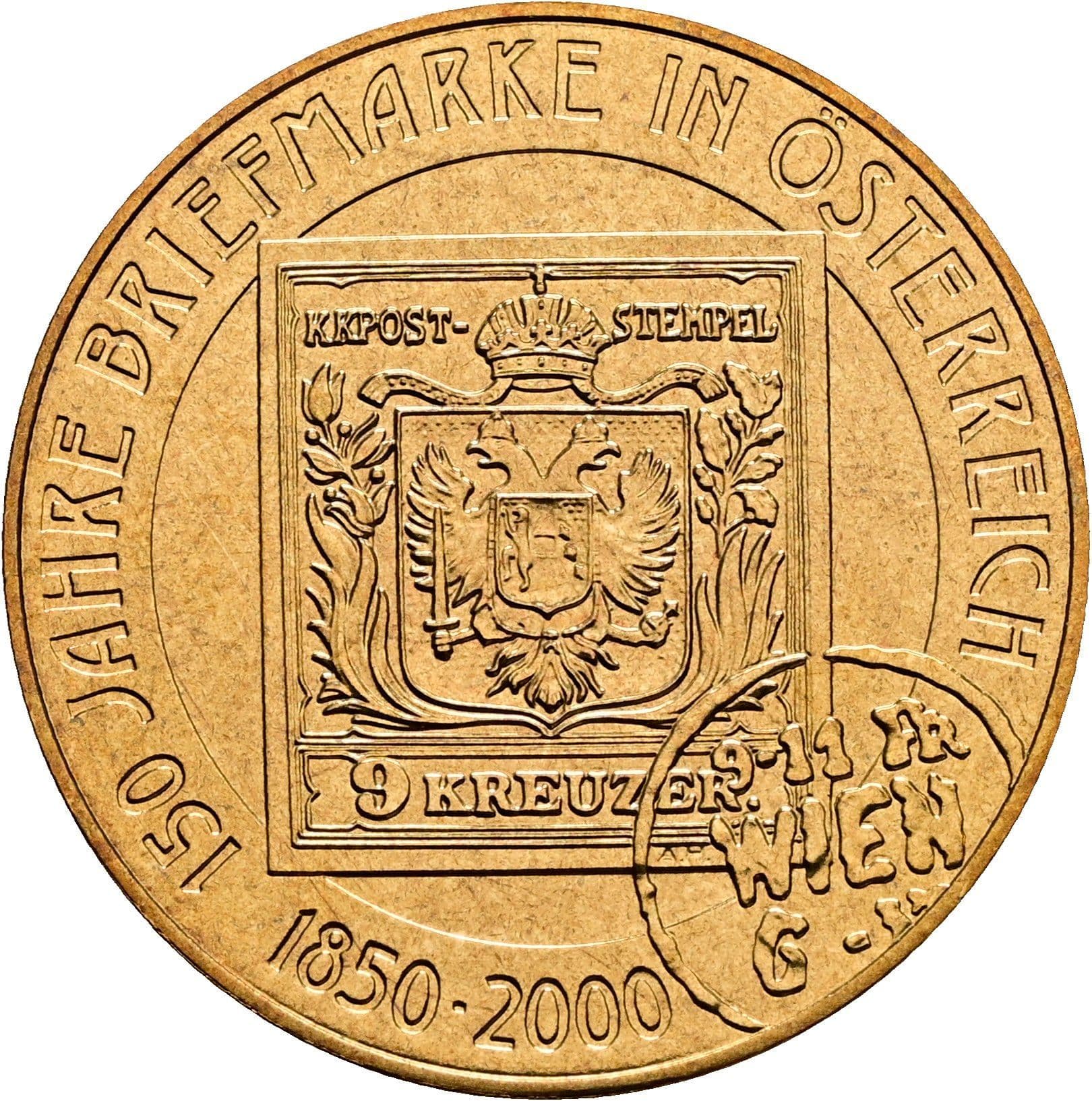 20 Schilling 2000 – Rückseite