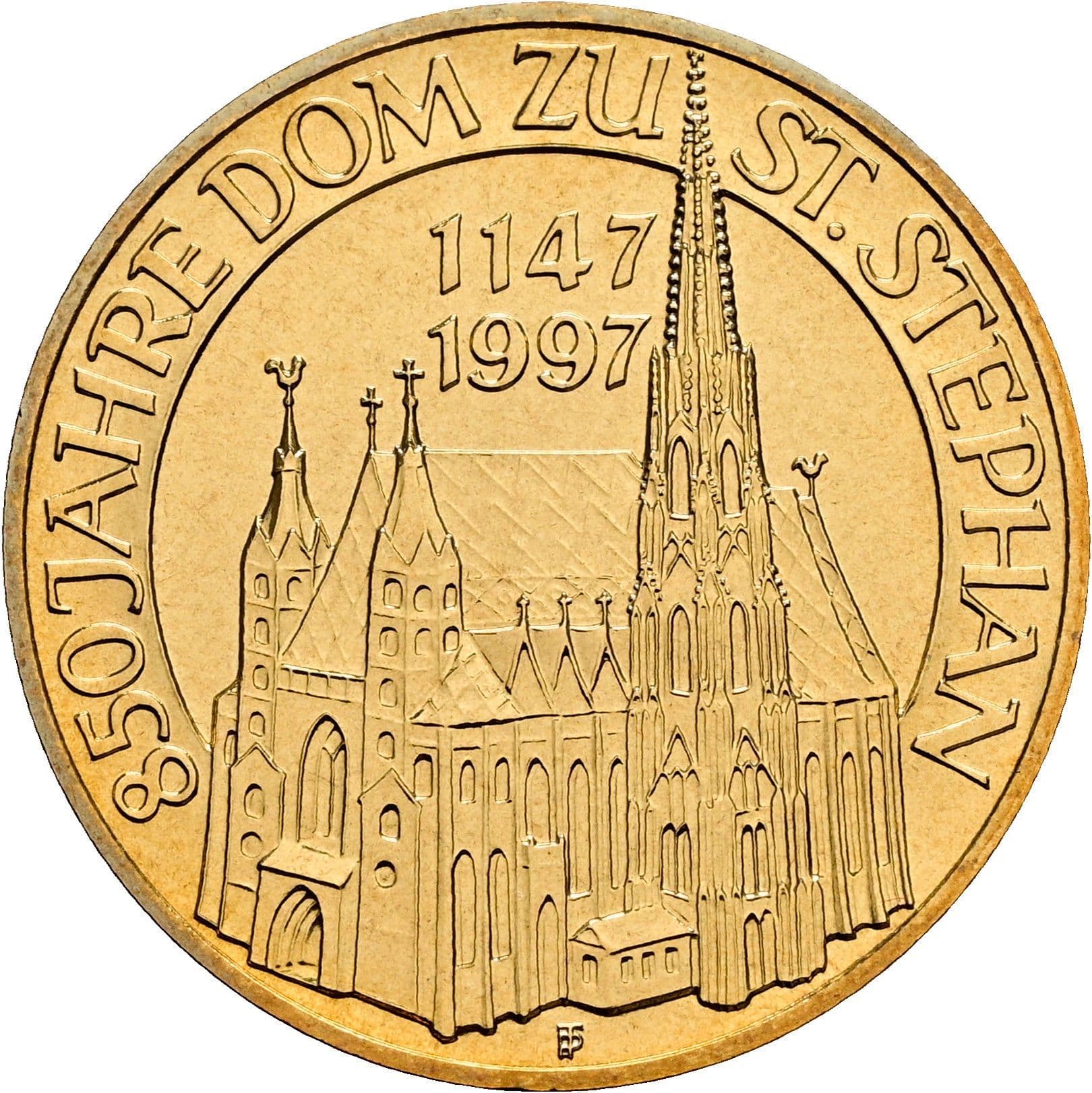 20 Schilling 1997 – Rückseite