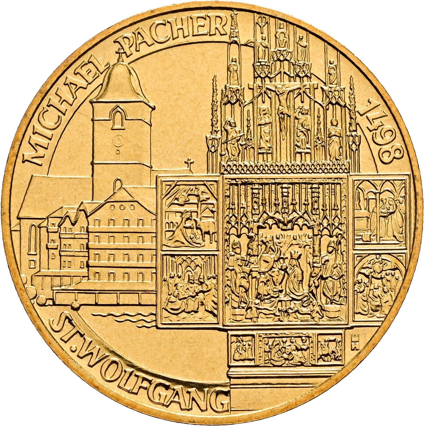 20 Schilling 1998 – Rückseite