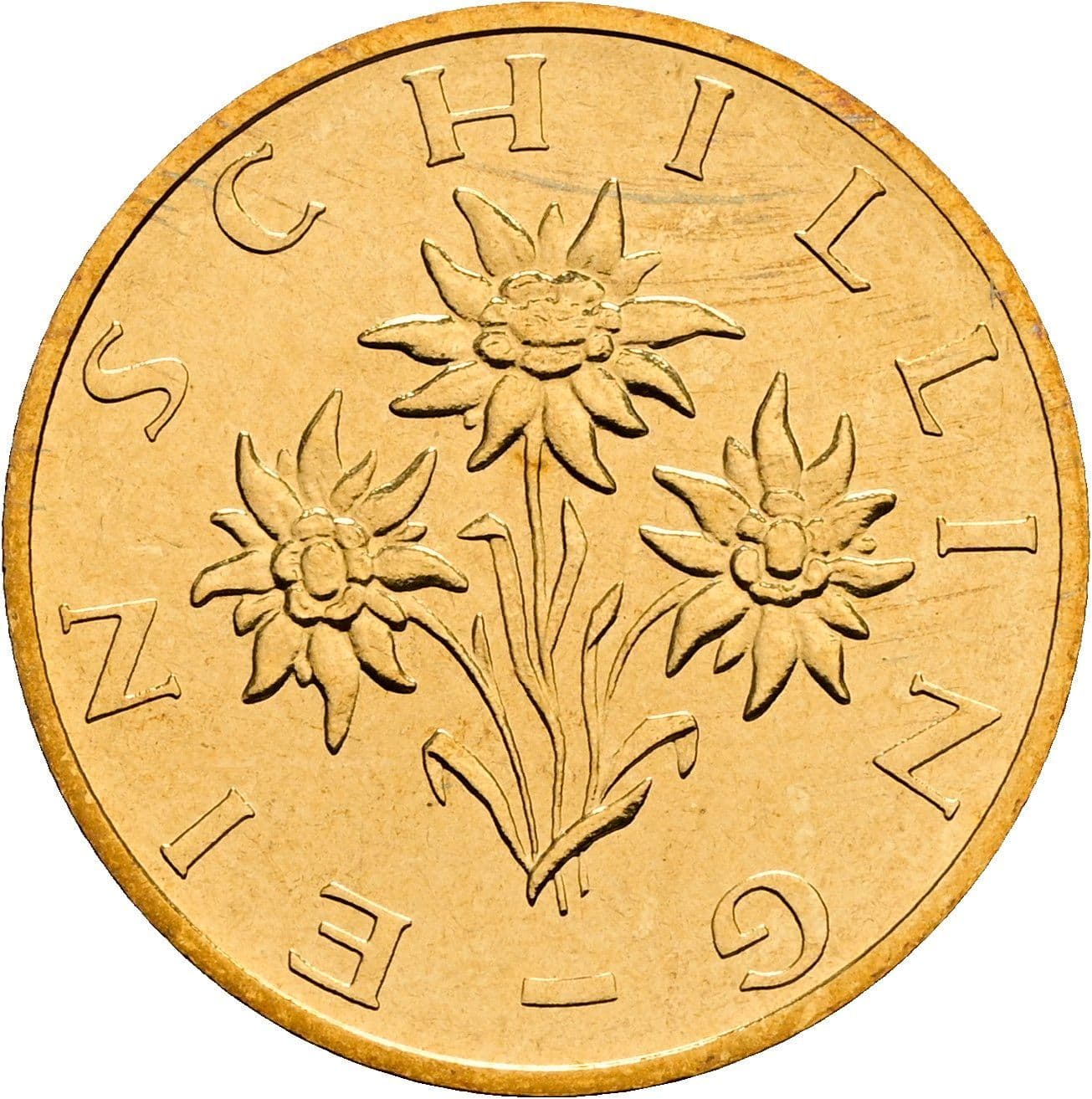 1 Schilling 2000 – Rückseite