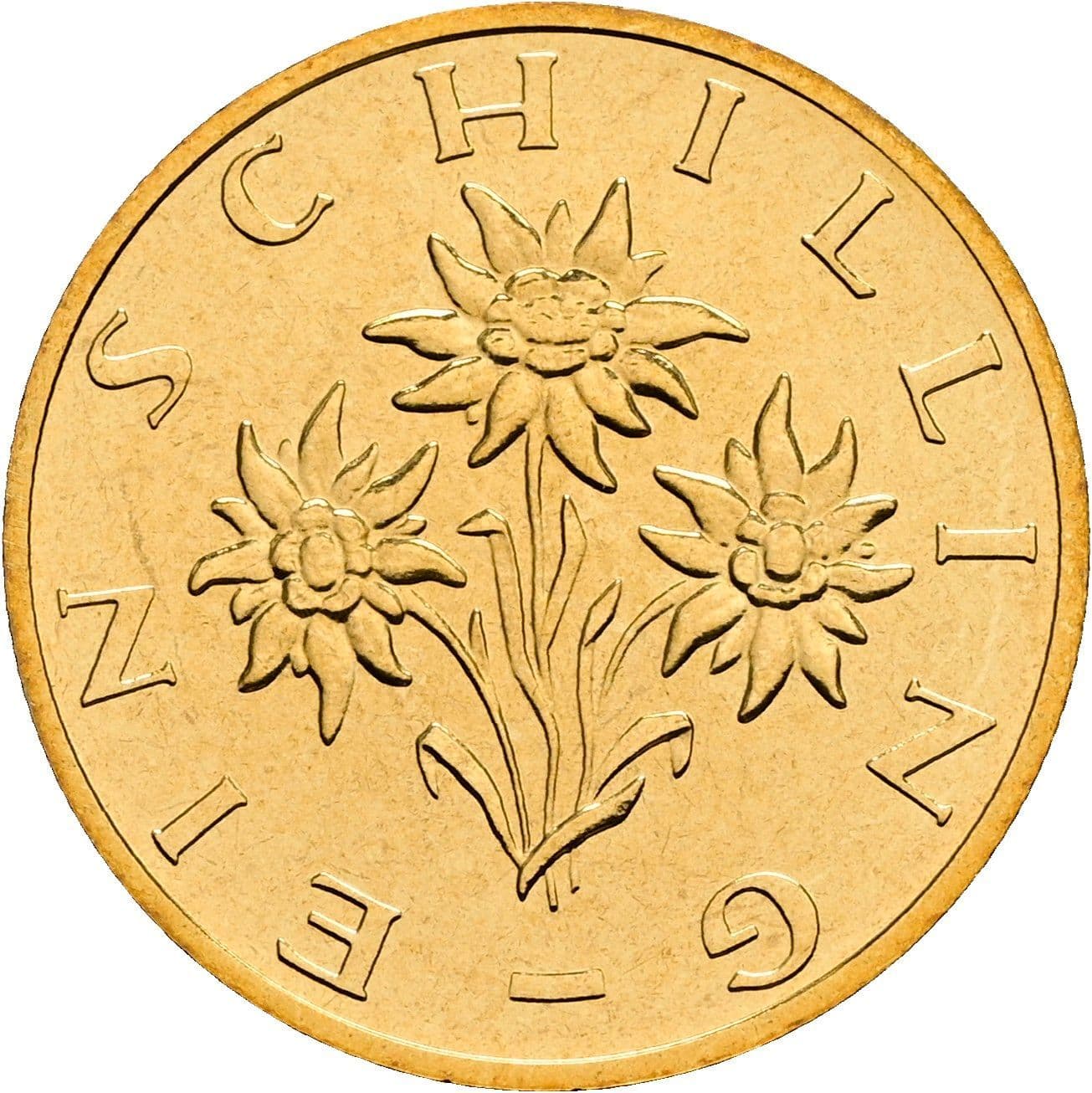 1 Schilling 2000 – Rückseite