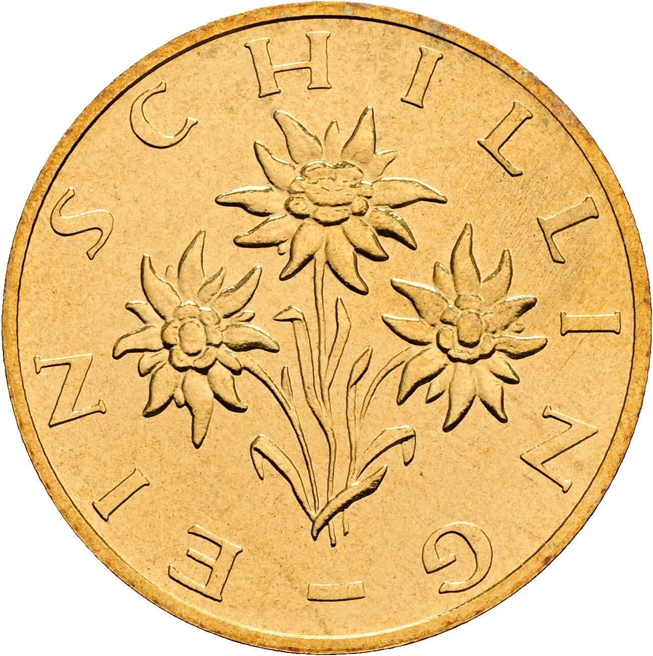 1 Schilling 2000 – Rückseite