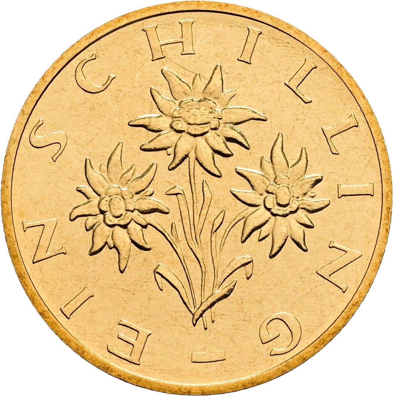 1 Schilling 2000 – Rückseite