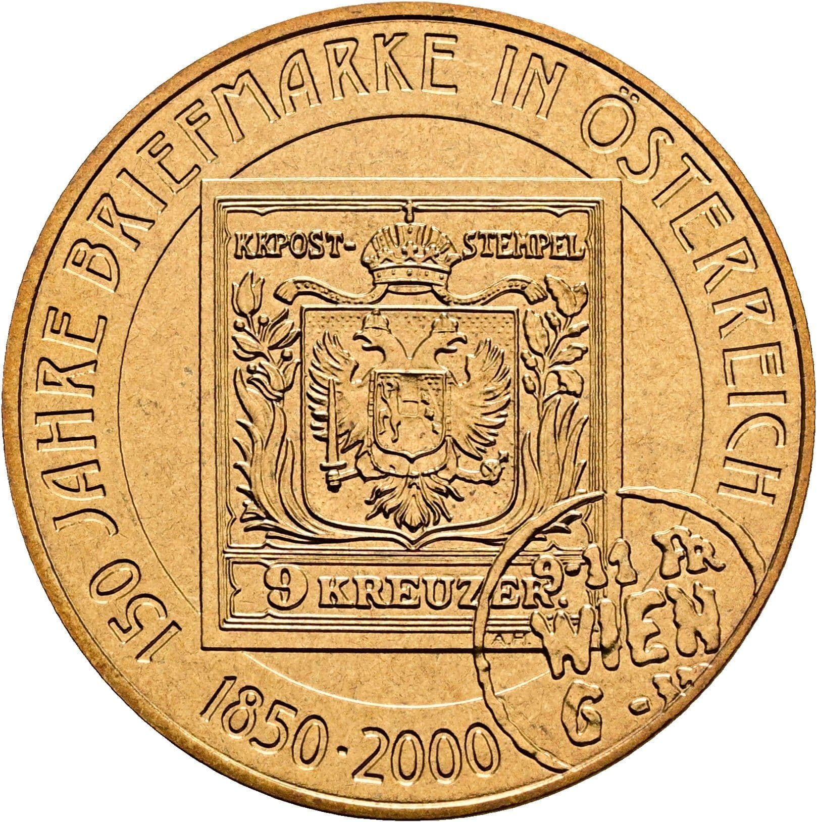 20 Schilling 2000 – Rückseite
