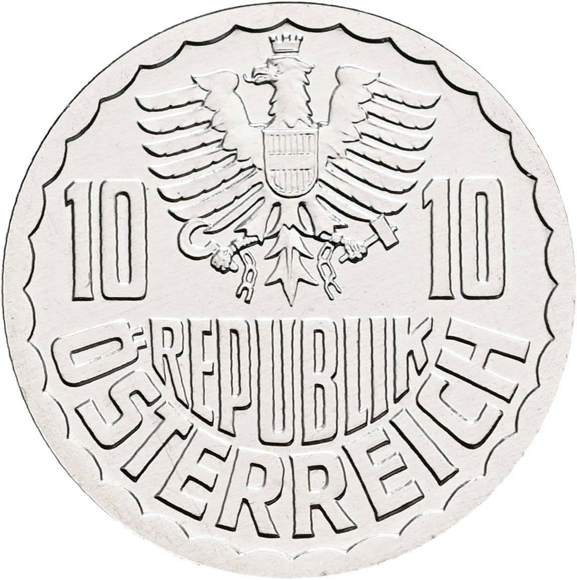10 Groschen 2000 – Rückseite