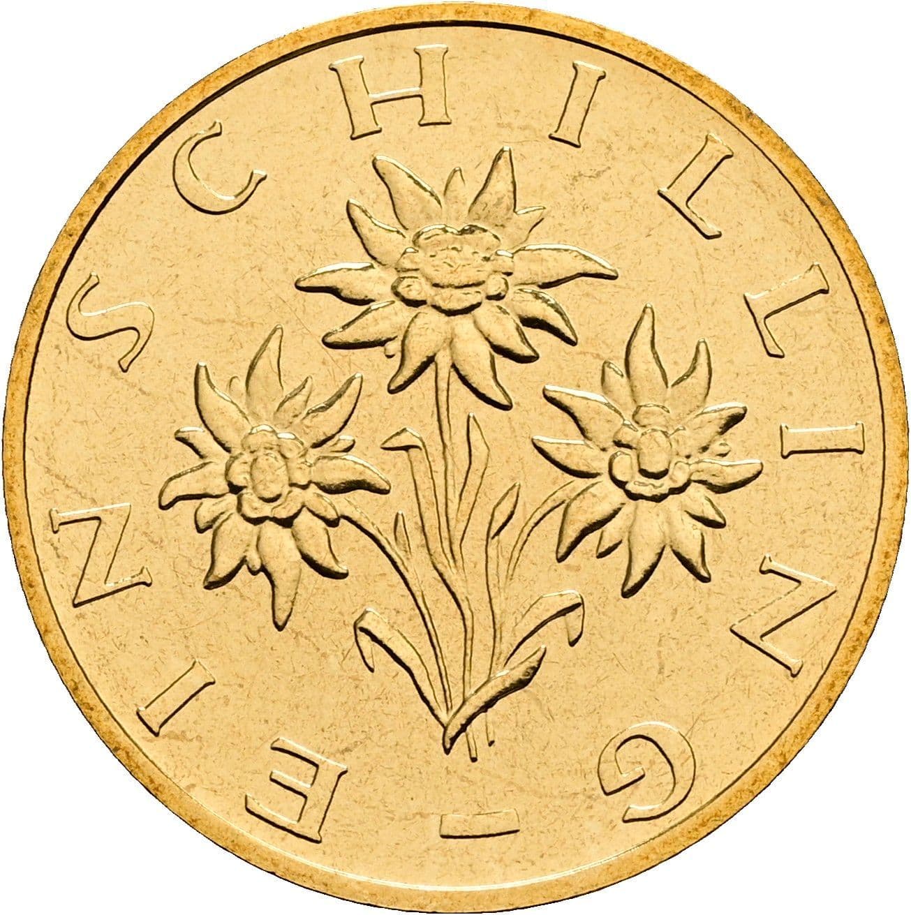 1 Schilling 2000 – Rückseite