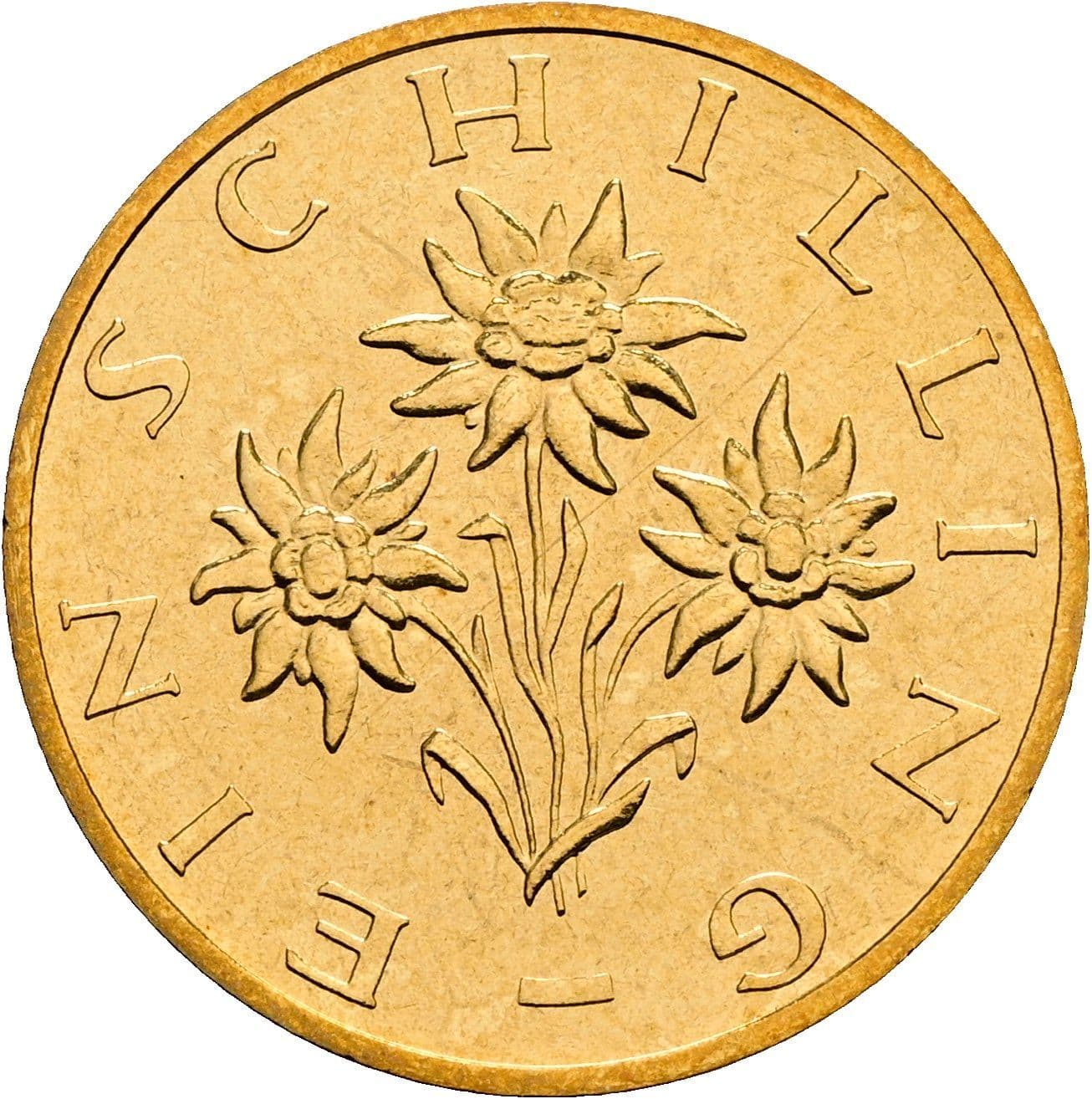 1 Schilling 2000 – Rückseite
