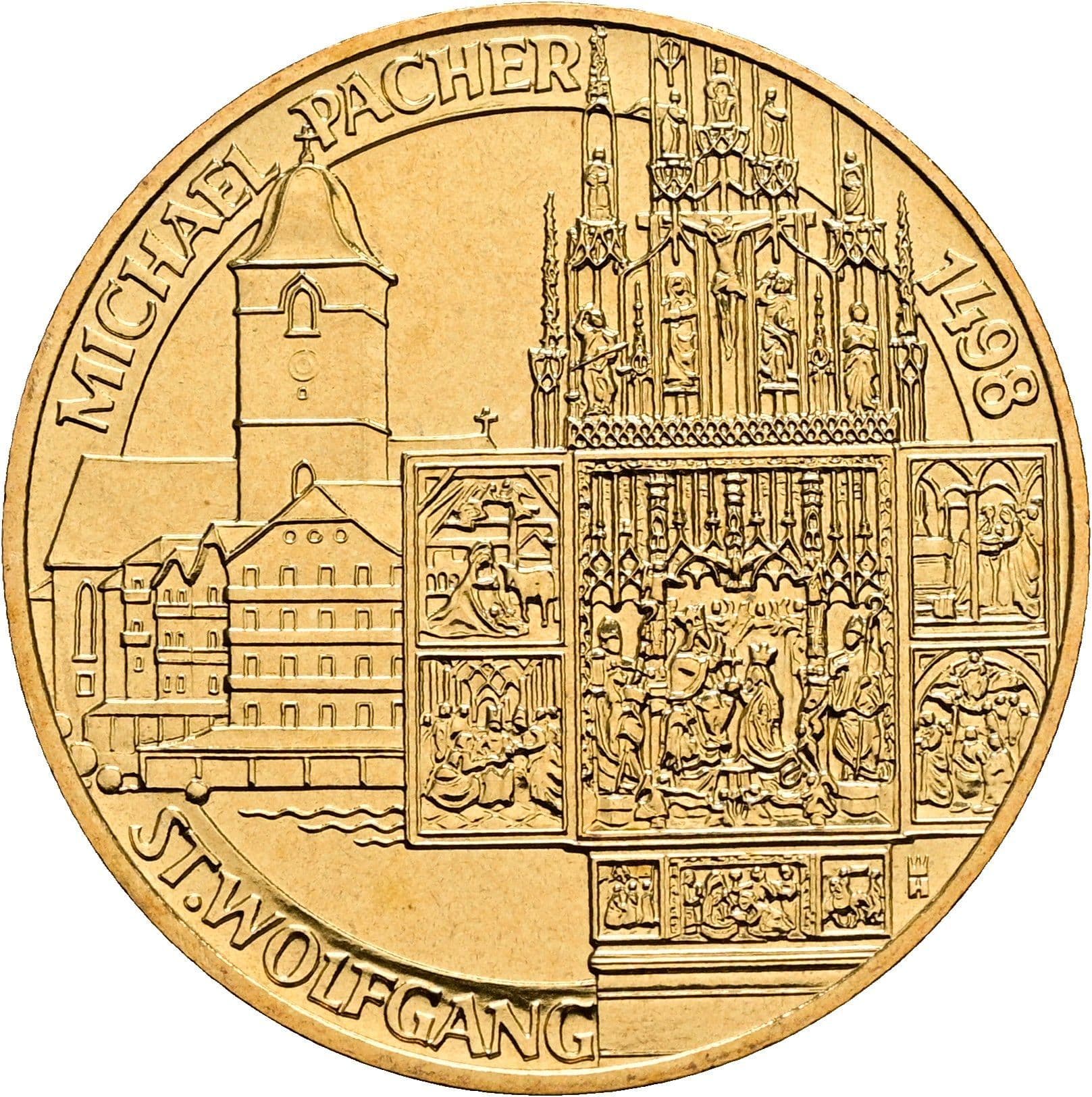 20 Schilling 1998 – Rückseite