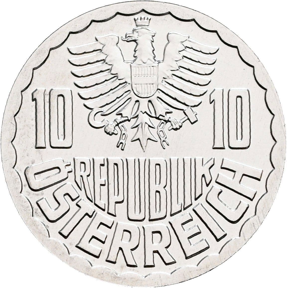 10 Groschen 2000 – Rückseite