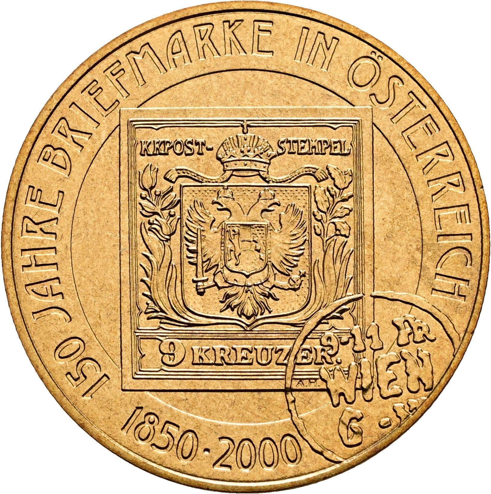 20 Schilling 2000 – Rückseite