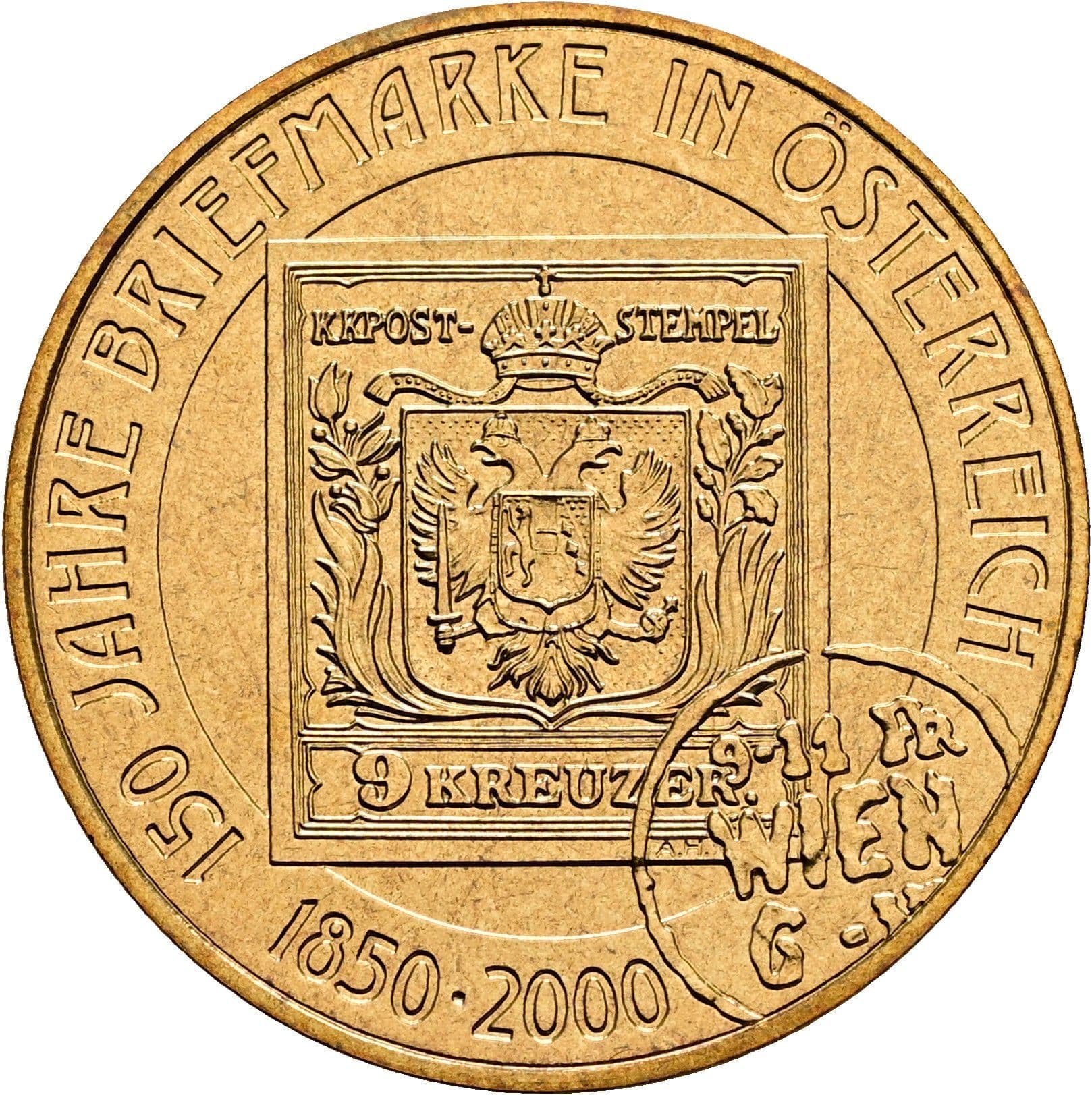 20 Schilling 2000 – Rückseite