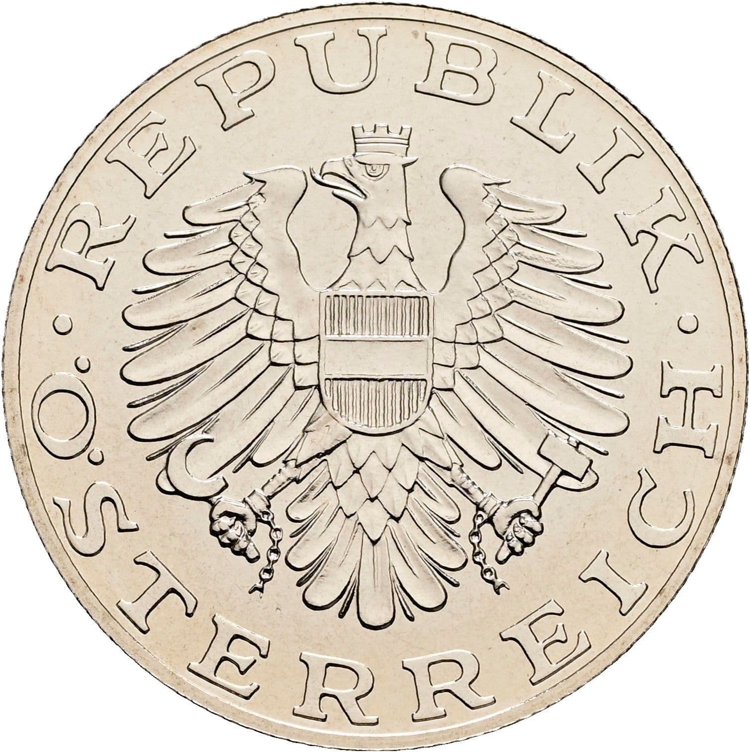 10 Schilling 1997 – Rückseite