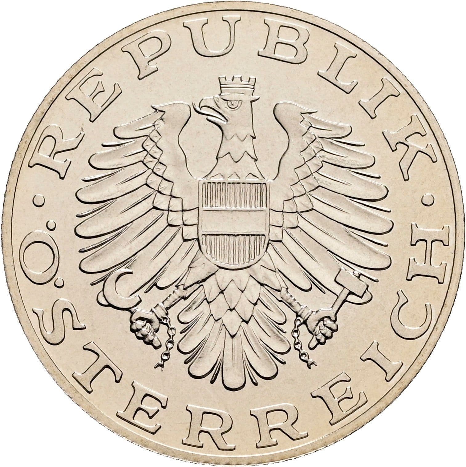 10 Schilling 1997 – Rückseite