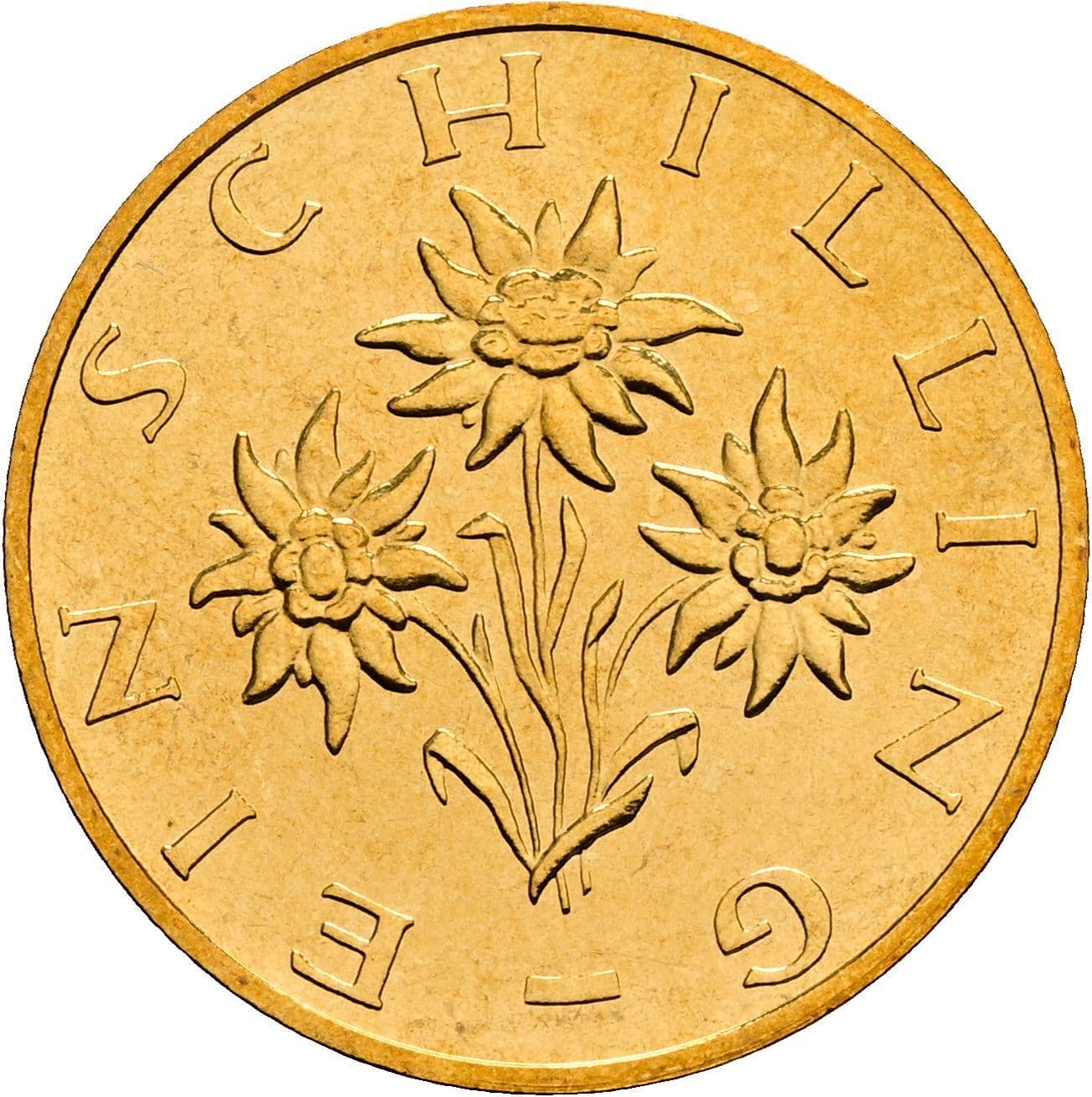 1 Schilling 2000 – Rückseite