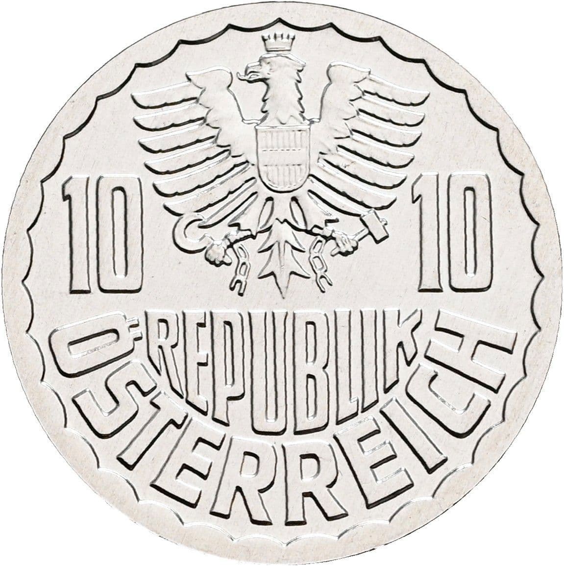 10 Groschen 2000 – Rückseite