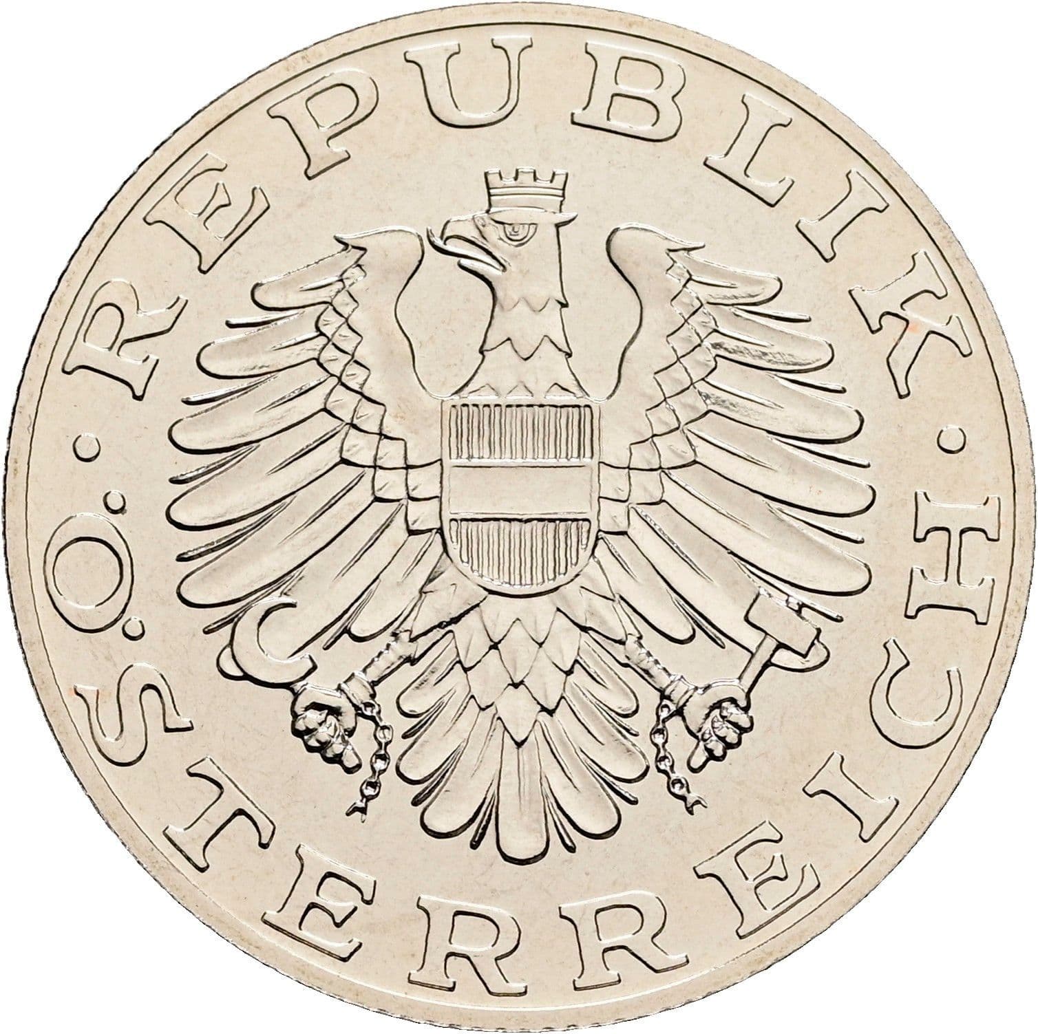 10 Schilling 1997 – Rückseite