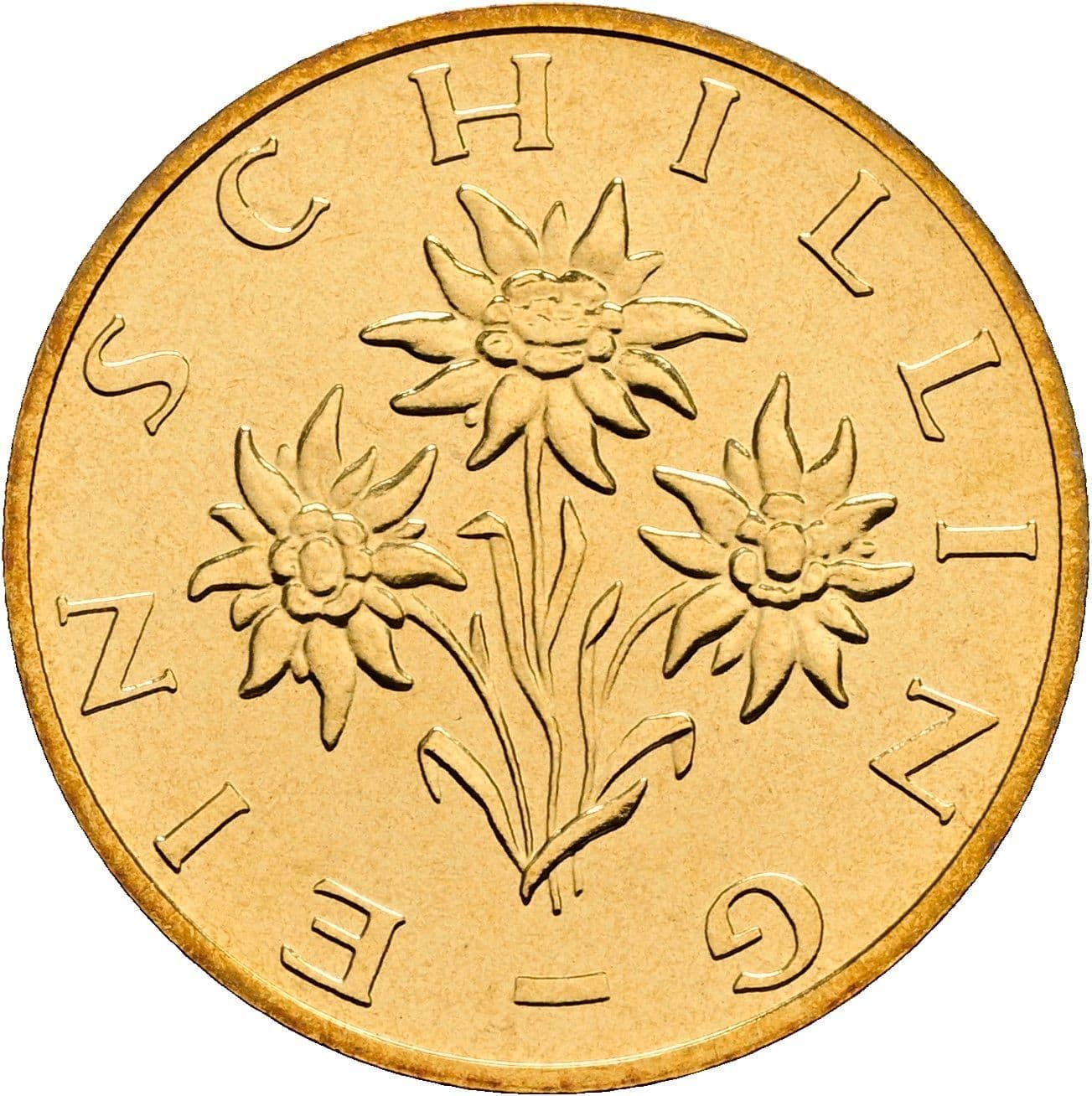 1 Schilling 2000 – Rückseite