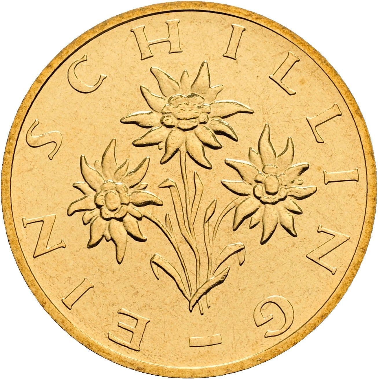 1 Schilling 2000 – Rückseite