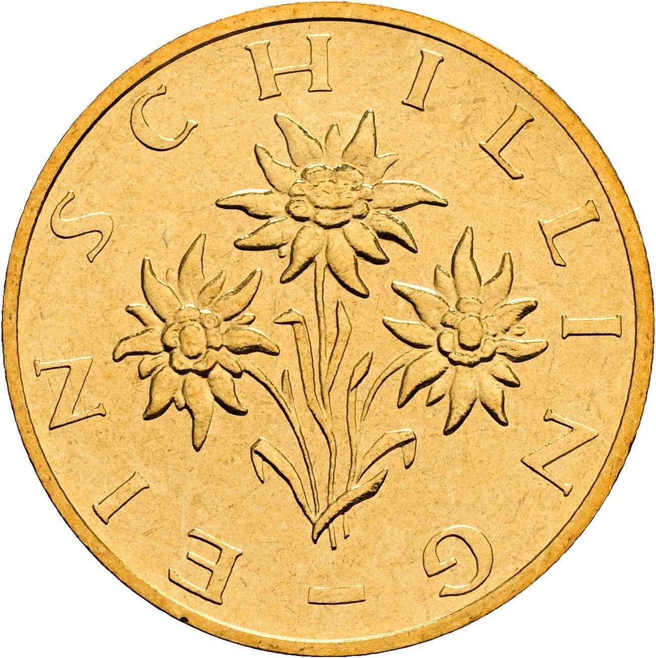 1 Schilling 2000 – Rückseite
