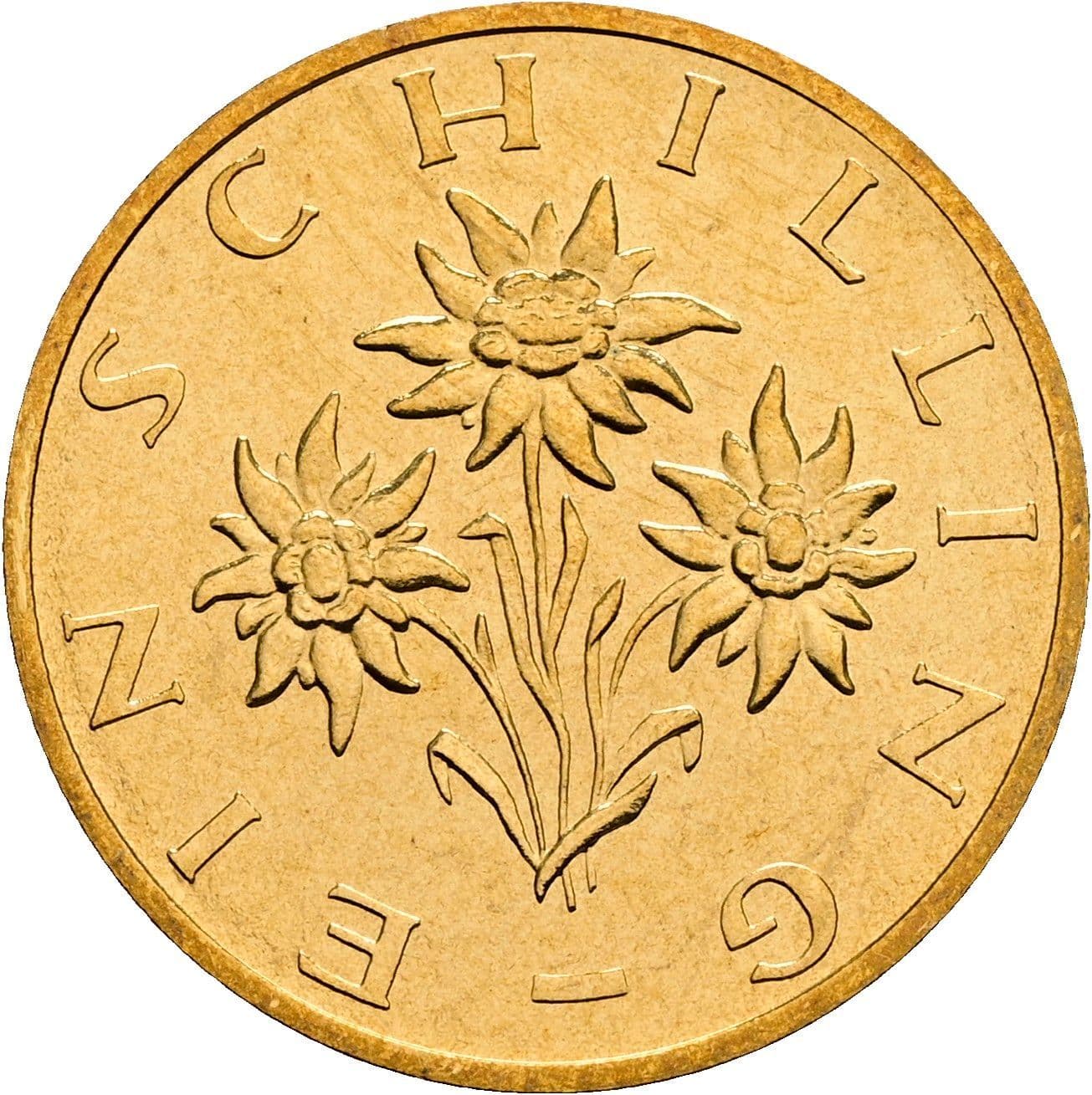 1 Schilling 2000 – Rückseite