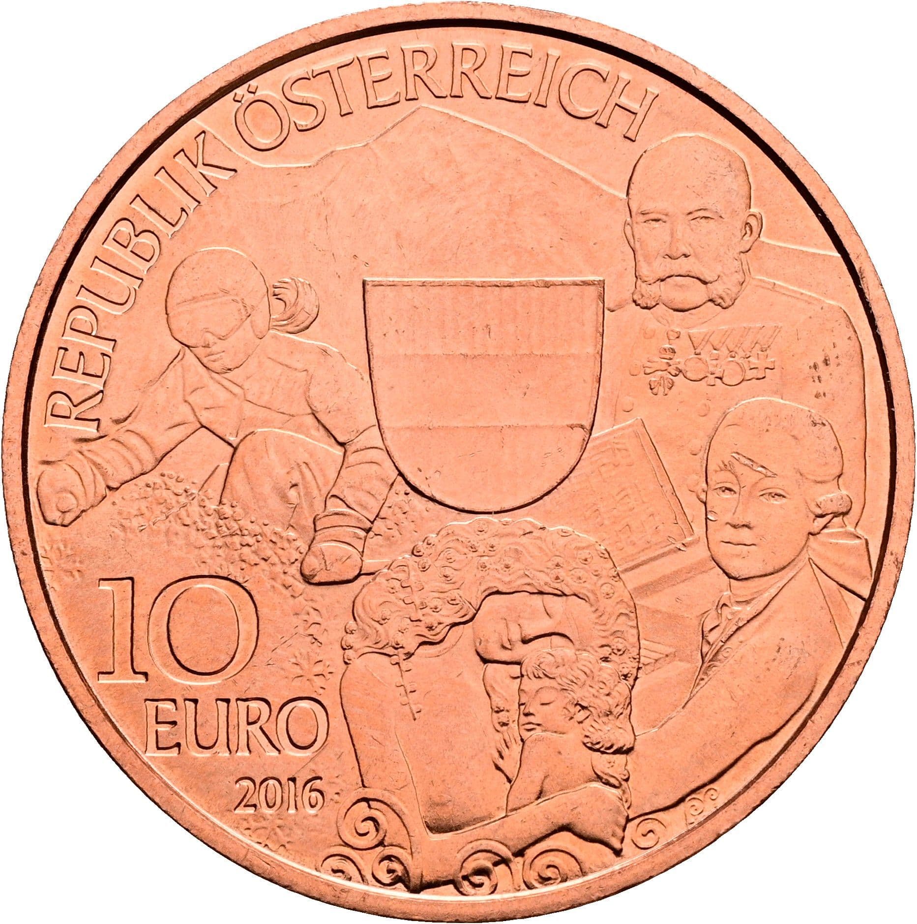 10 Euro 2016 – Vorderseite