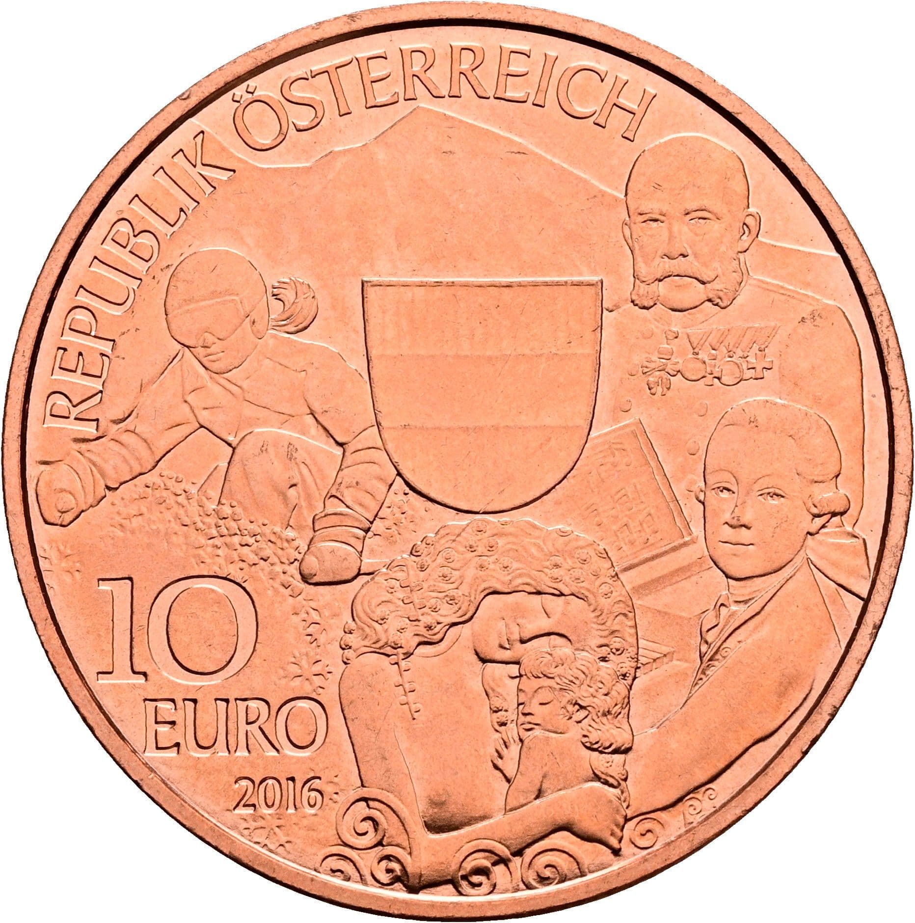10 Euro 2016 – Vorderseite