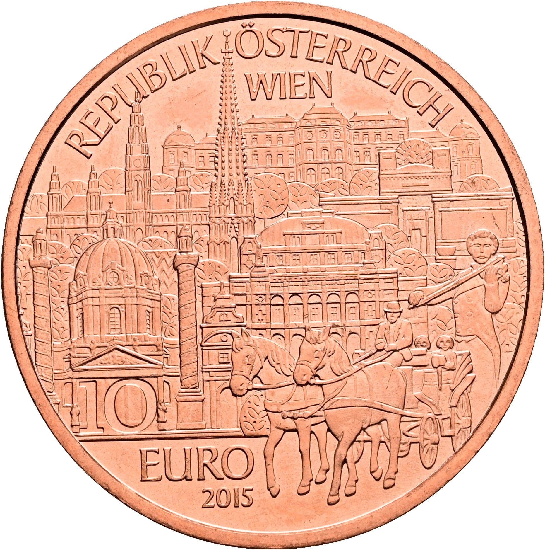 10 Euro 2015 – Vorderseite