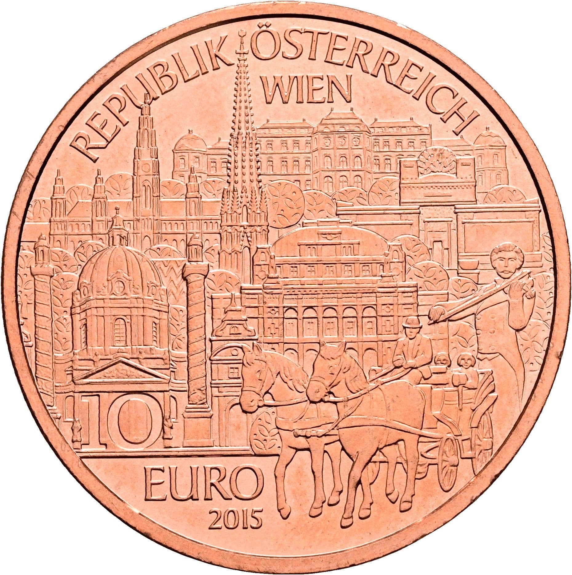 10 Euro 2015 – Vorderseite