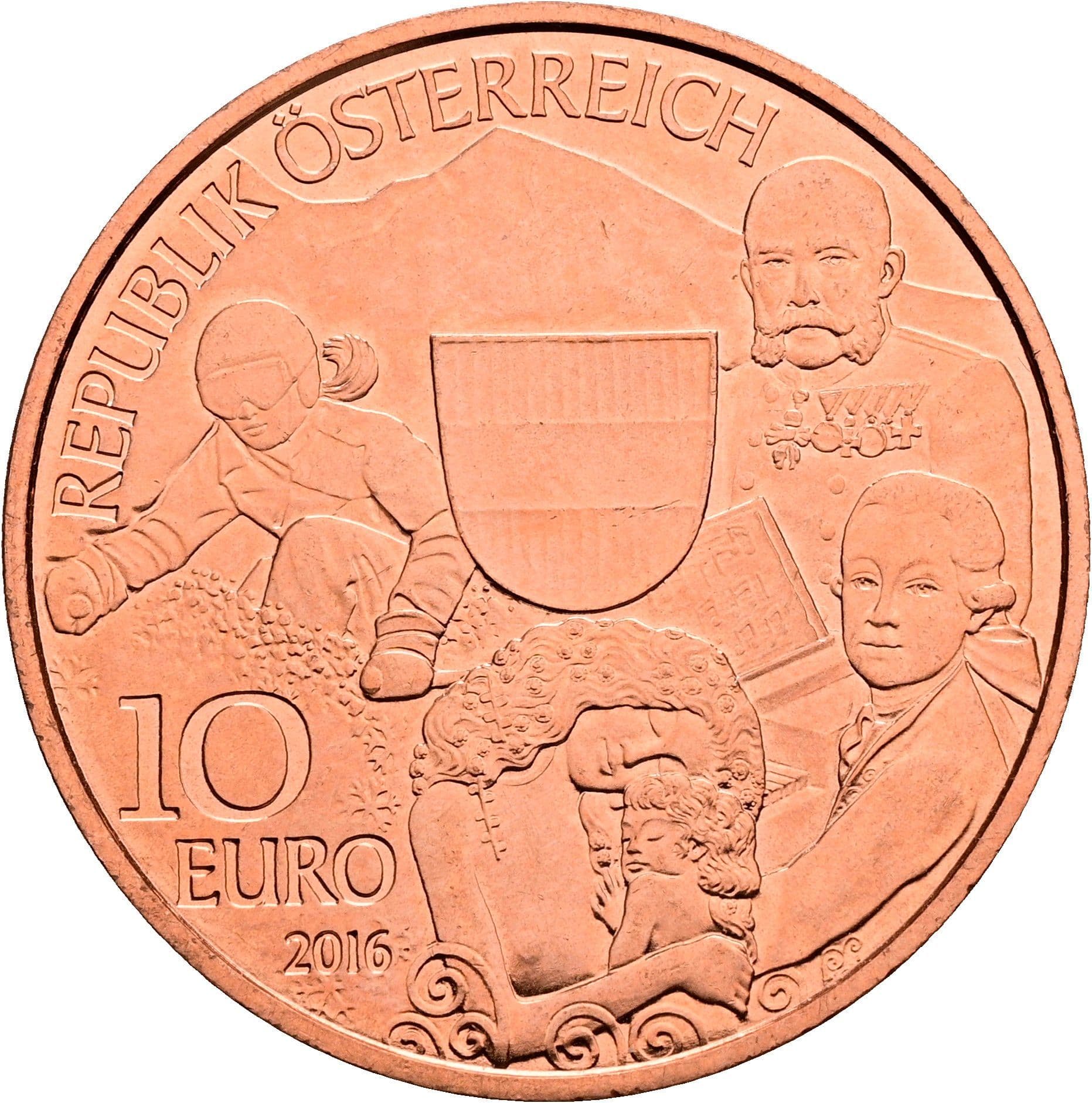 10 Euro 2016 – Vorderseite