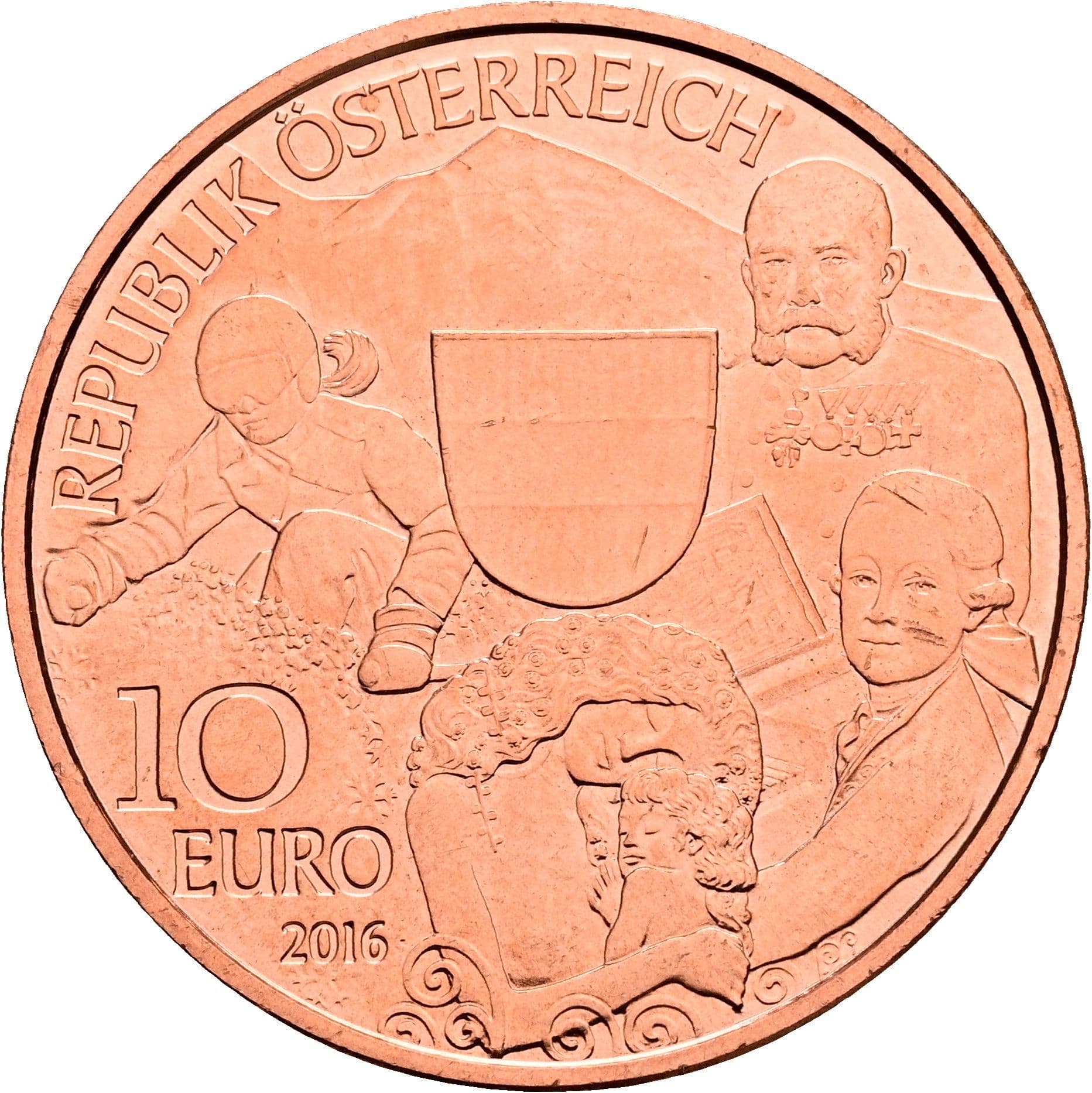 10 Euro 2016 – Vorderseite