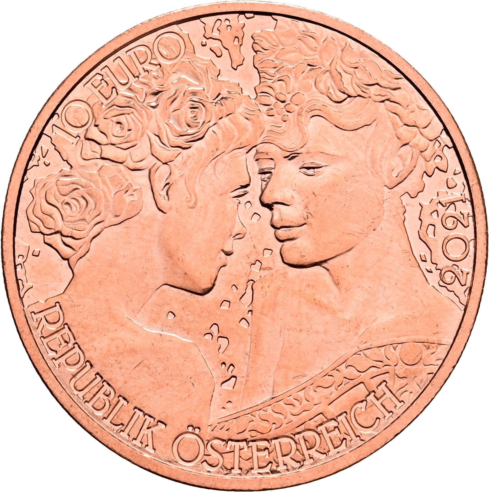 10 Euro 2021 – Vorderseite