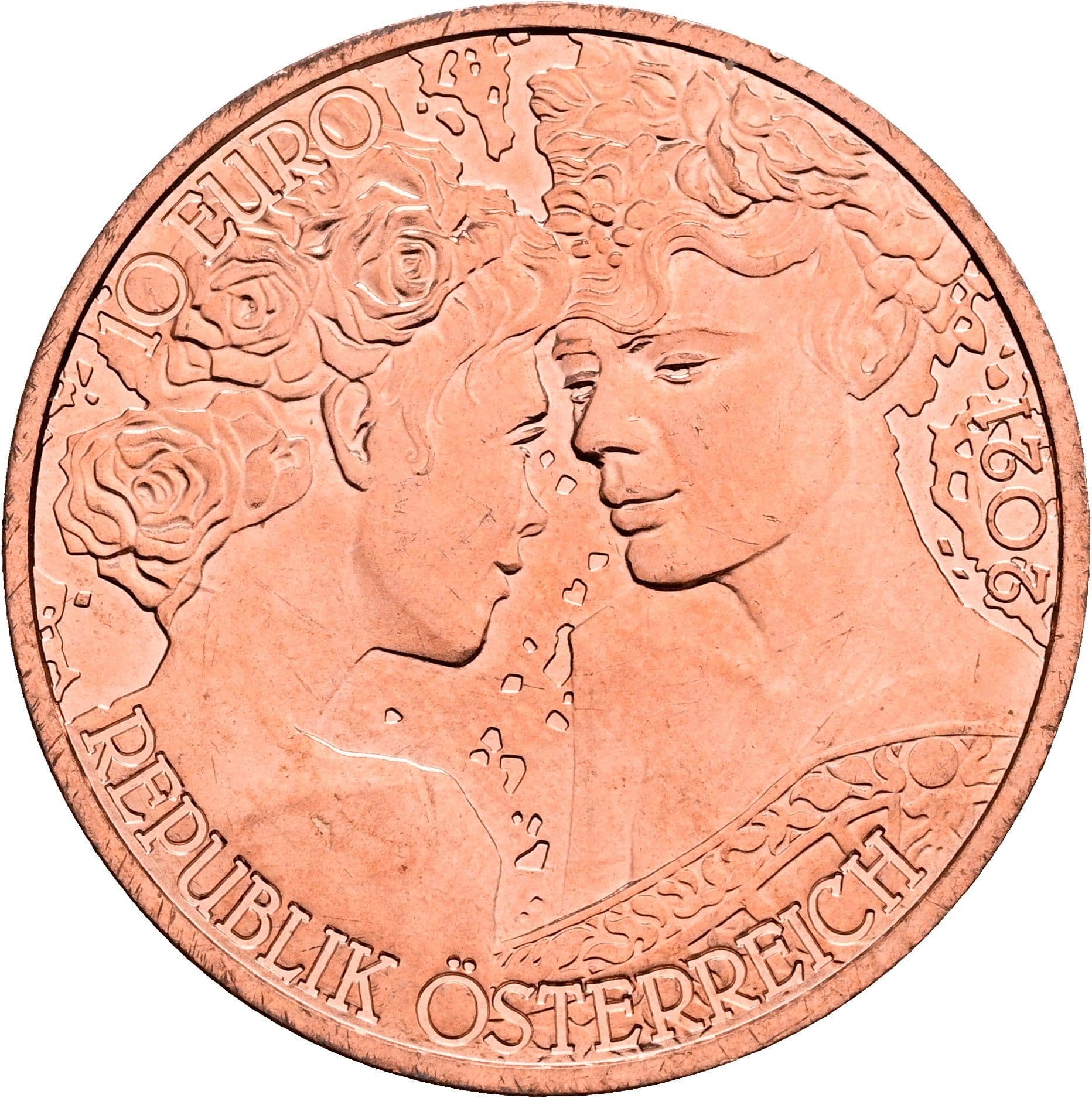 10 Euro 2021 – Vorderseite
