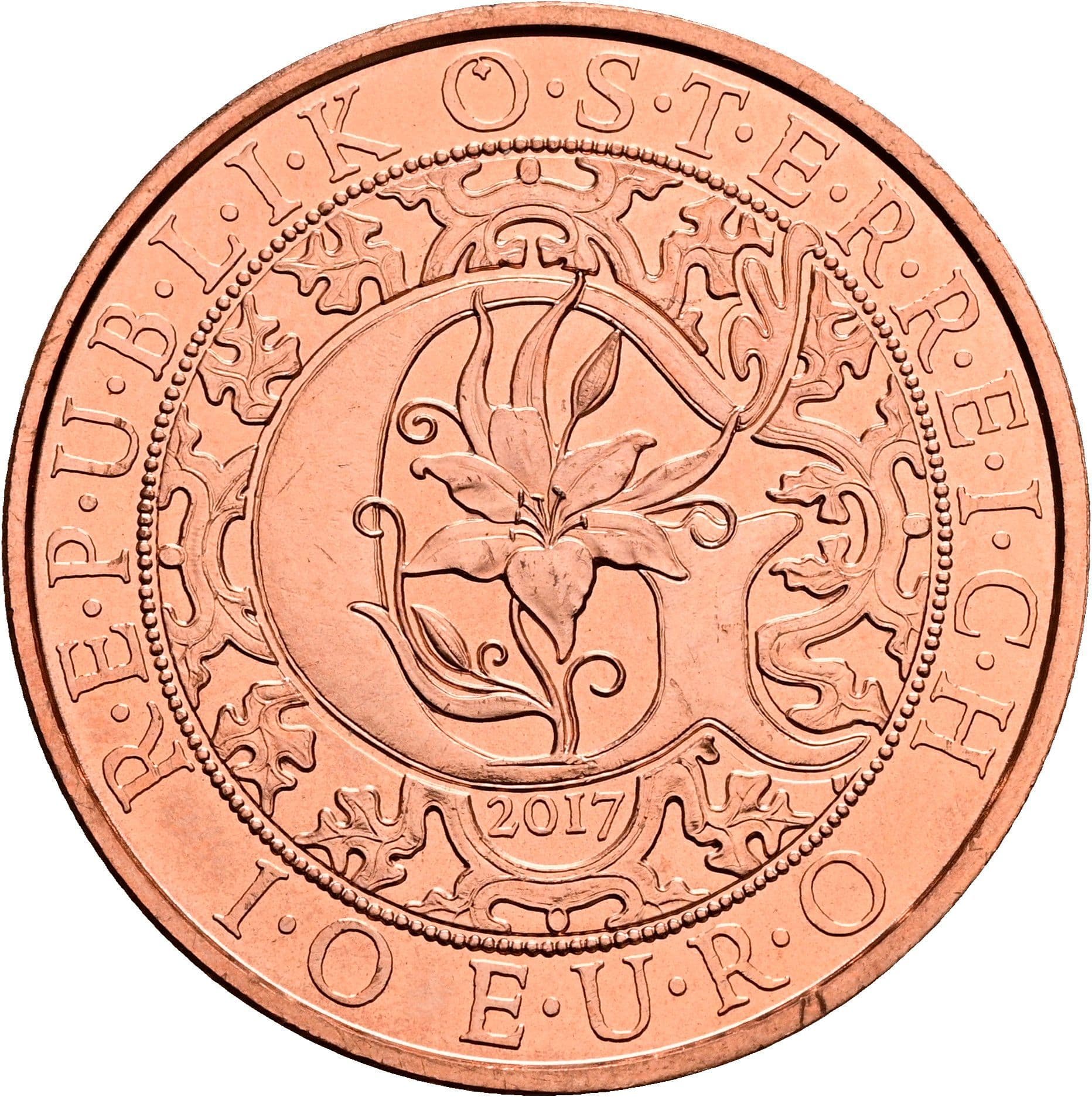 10 Euro 2017 – Rückseite
