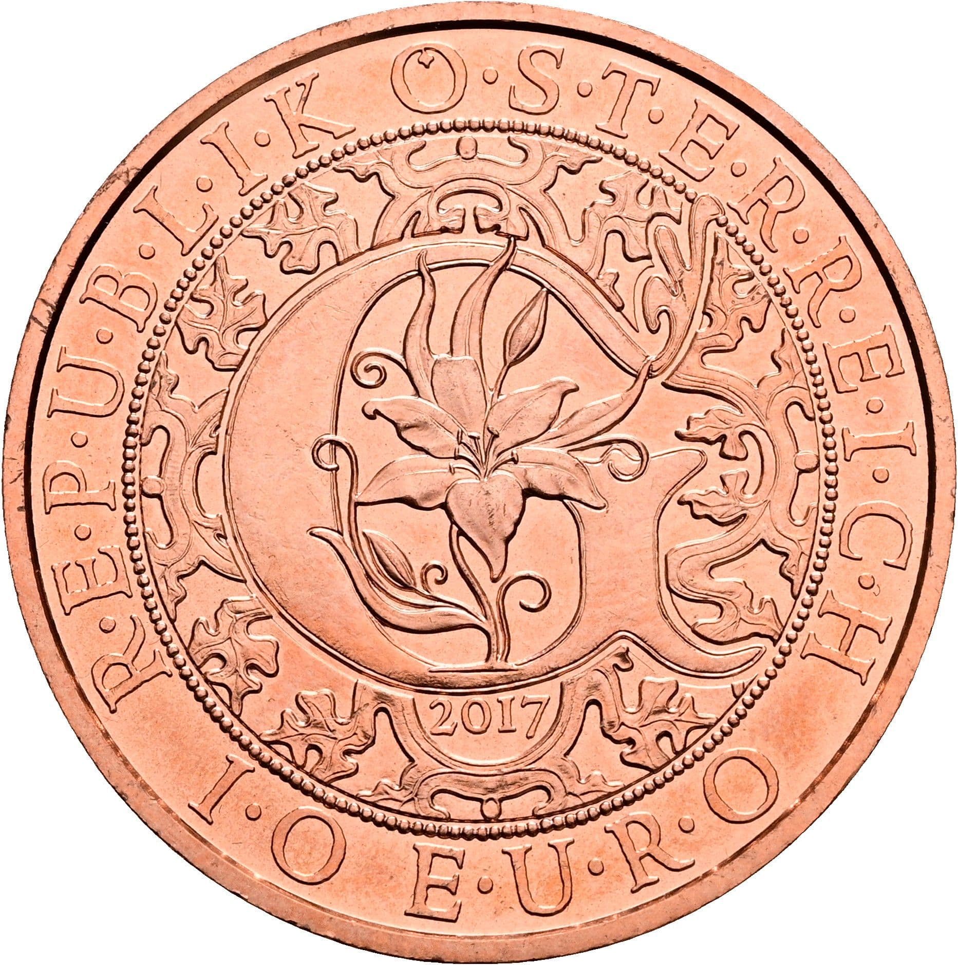 10 Euro 2017 – Rückseite