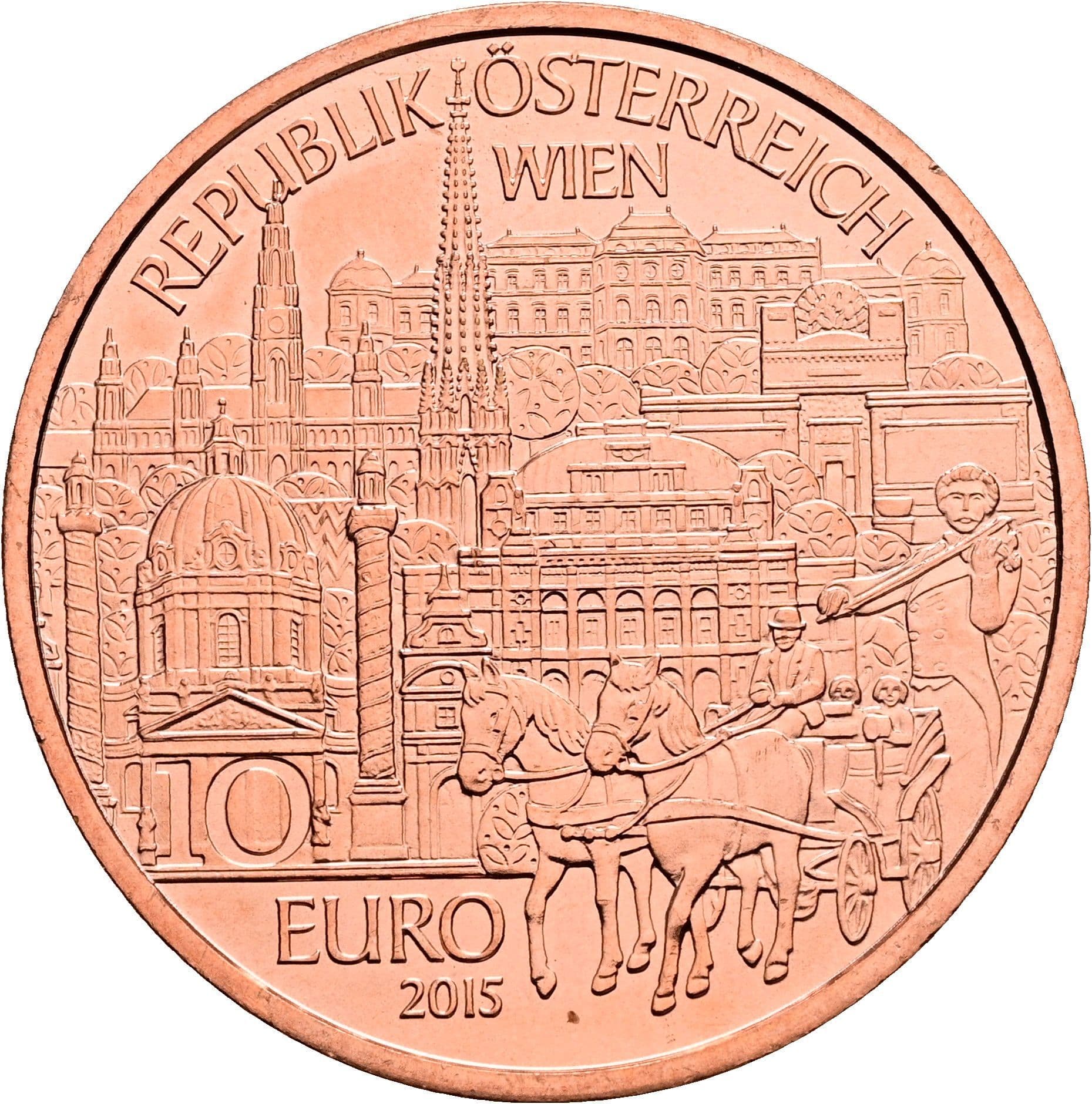 10 Euro 2015 – Vorderseite