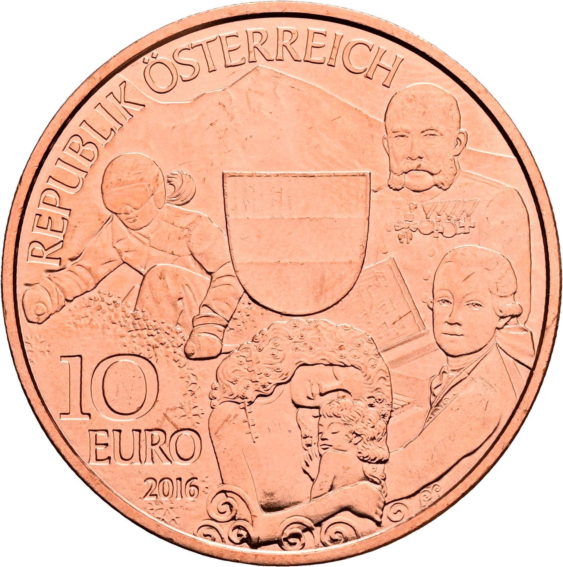 10 Euro 2016 – Vorderseite
