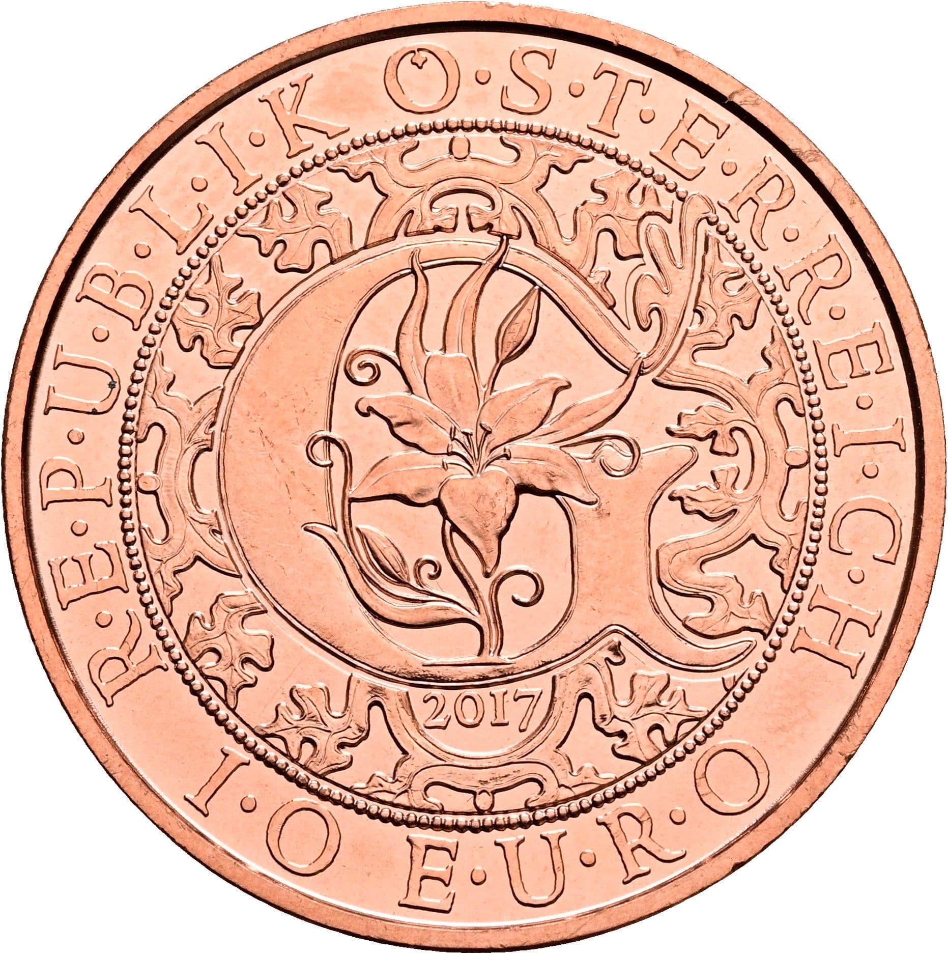 10 Euro 2017 – Rückseite