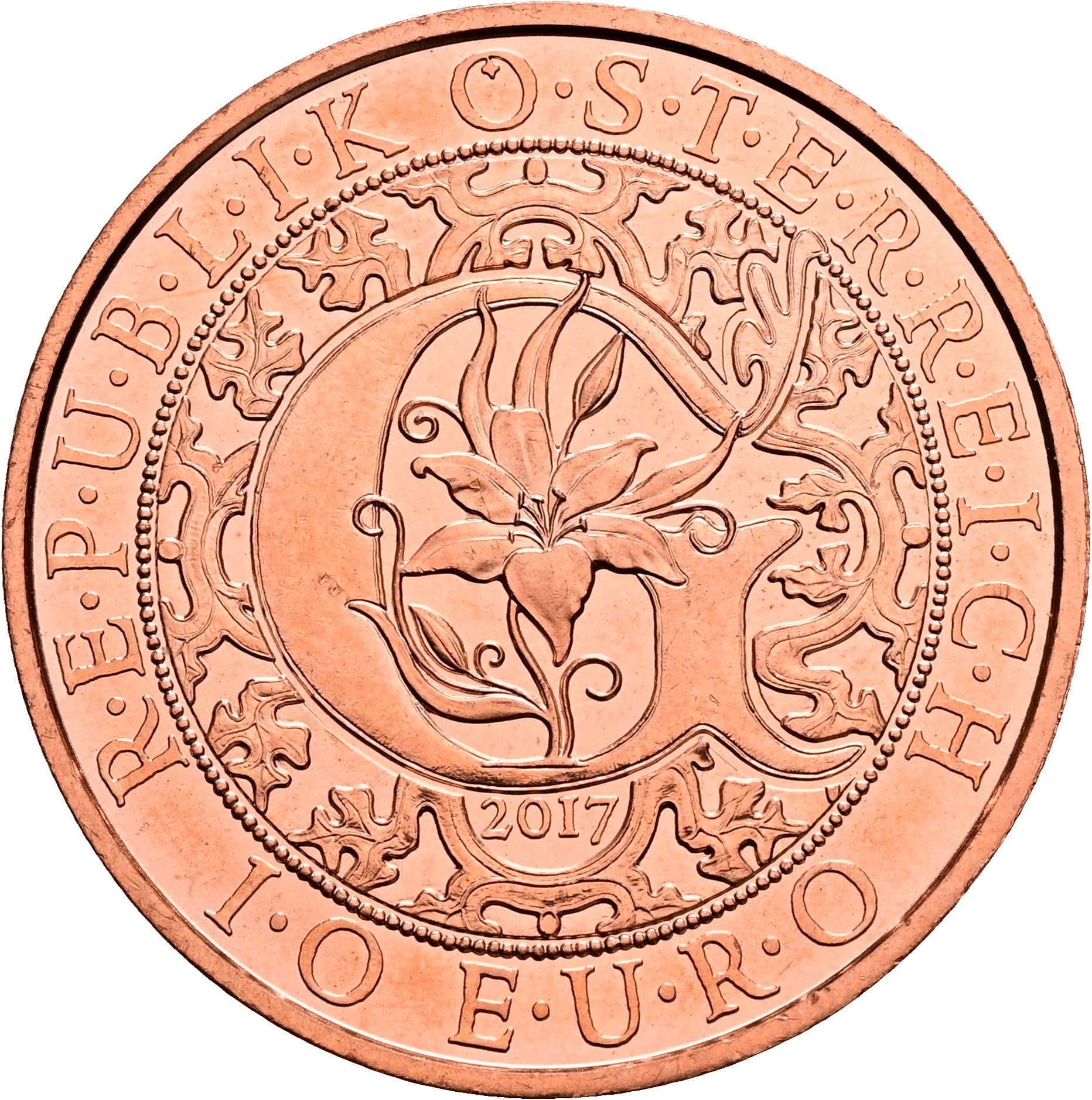 10 Euro 2017 – Rückseite