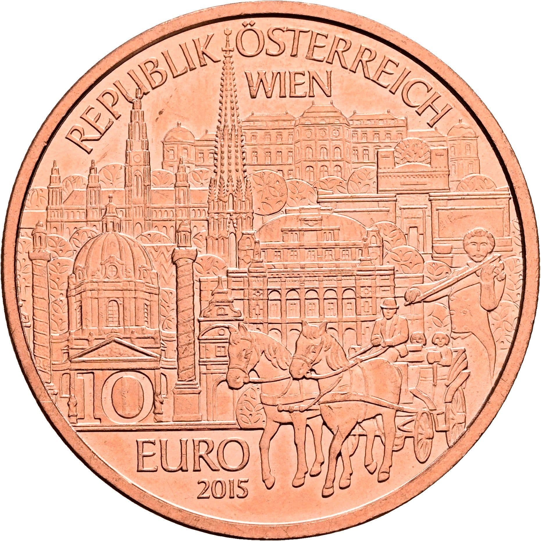 10 Euro 2015 – Vorderseite