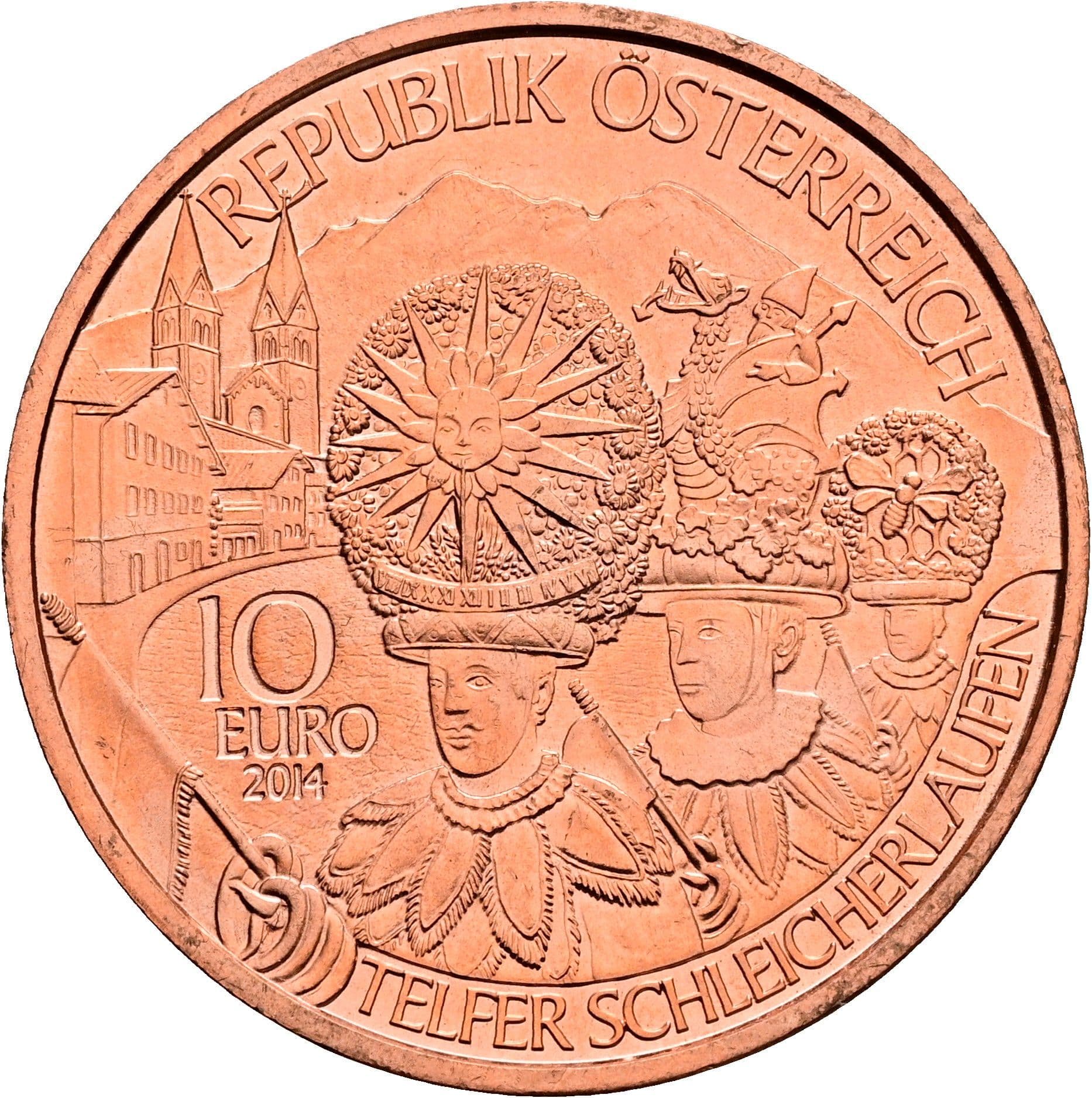 10 Euro 2014 – Vorderseite