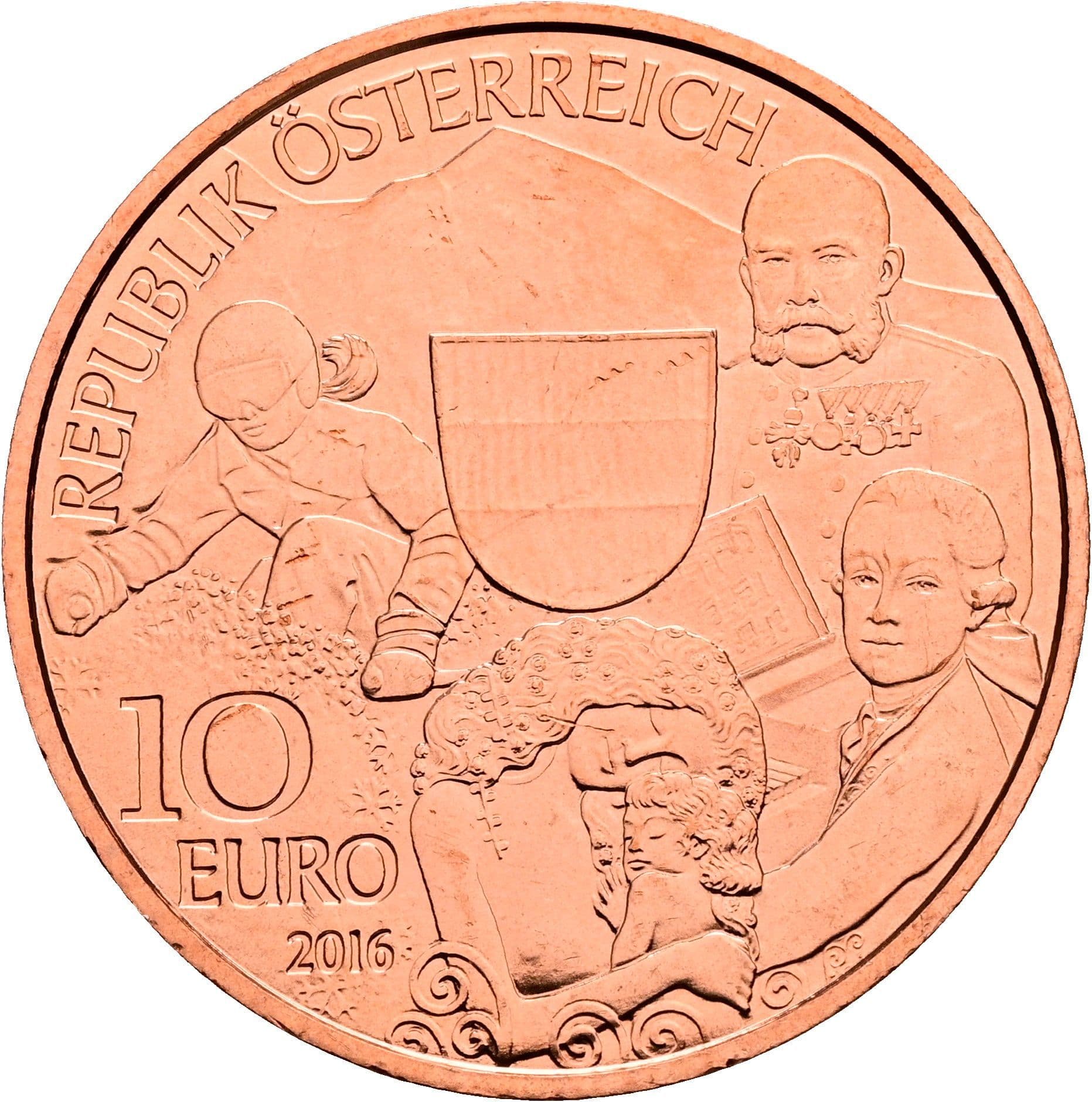 10 Euro 2016 – Rückseite