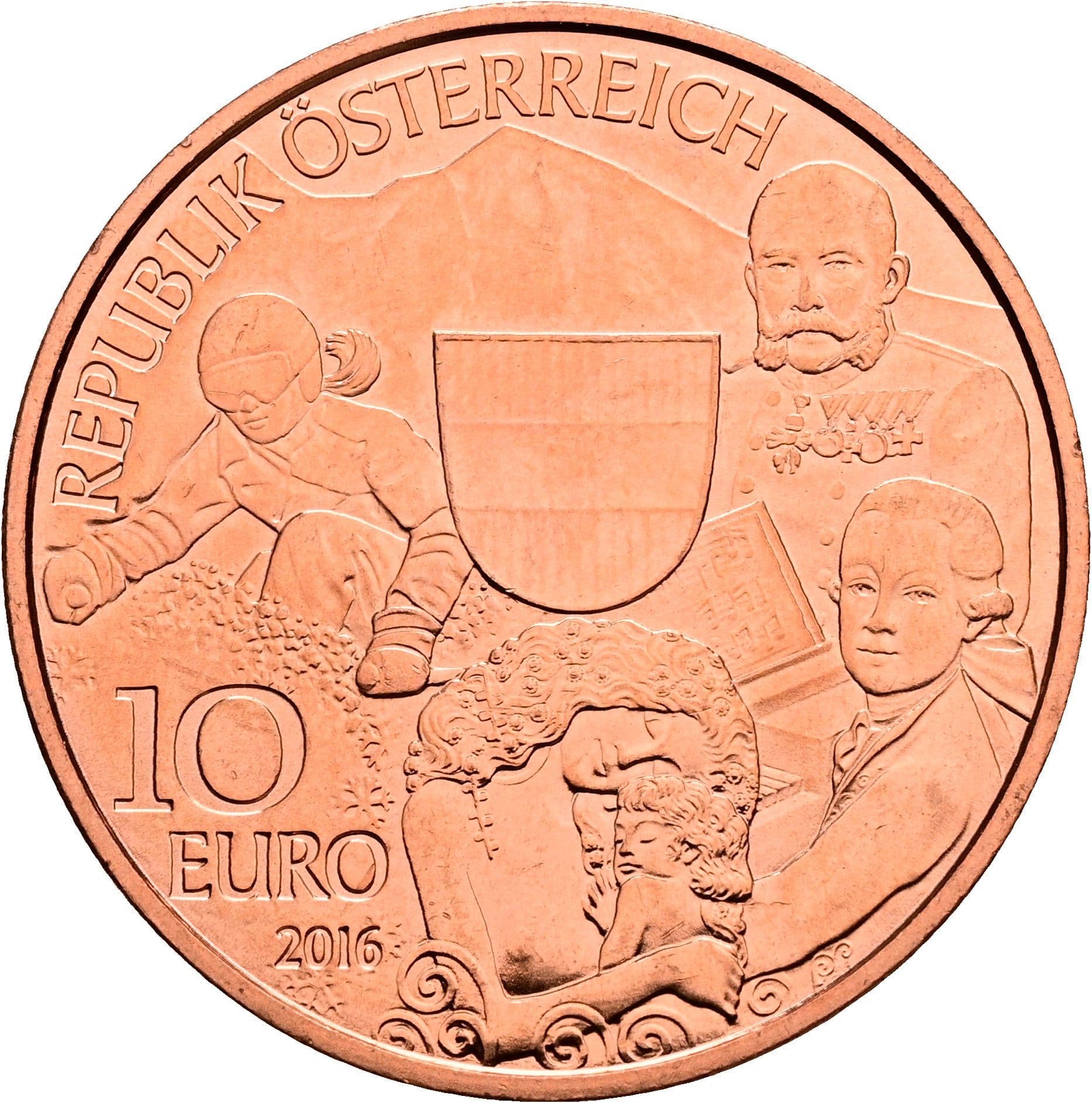 10 Euro 2016 – Vorderseite