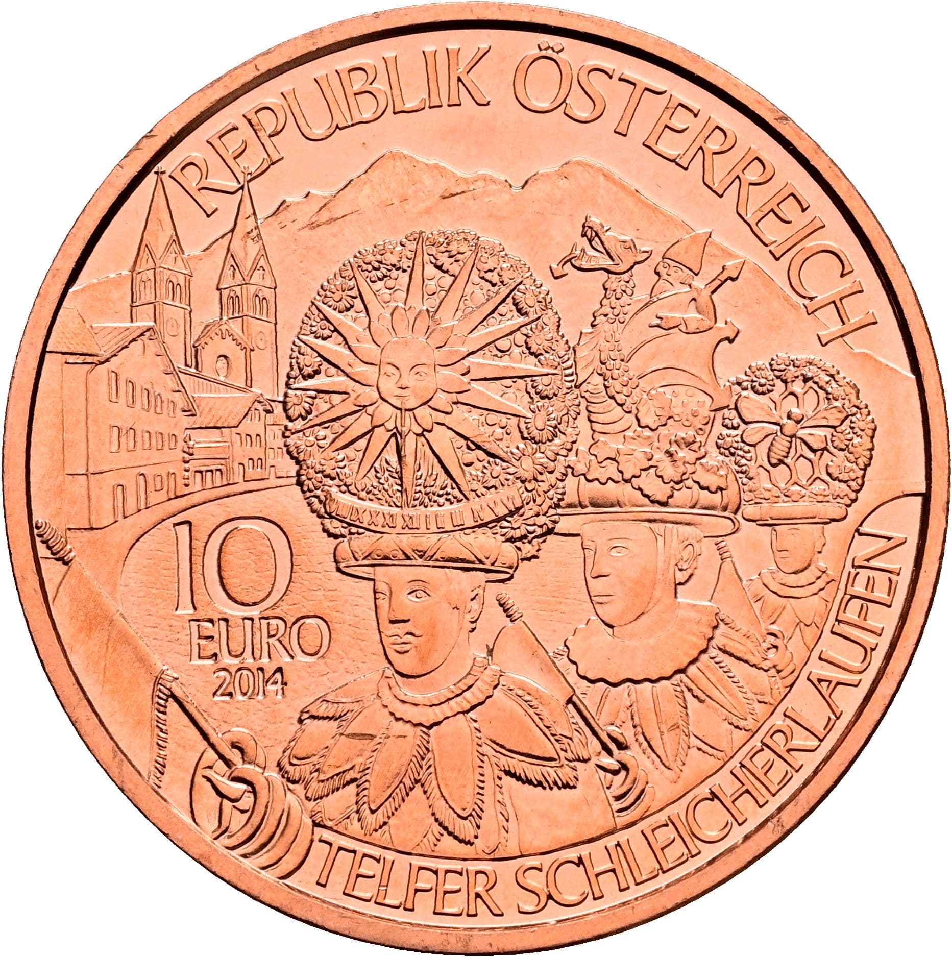 10 Euro 2014 – Vorderseite
