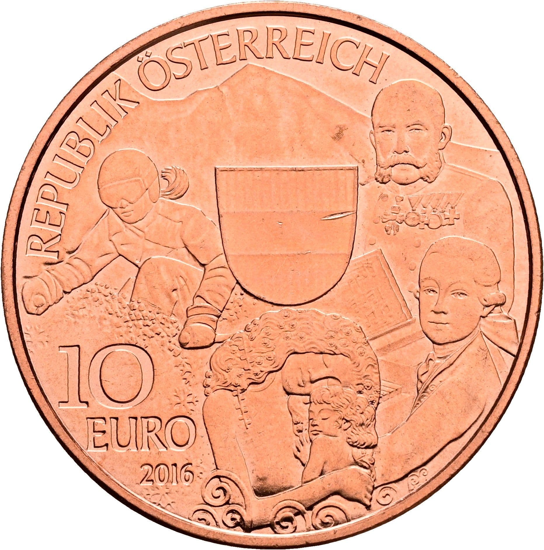 10 Euro 2016 – Vorderseite