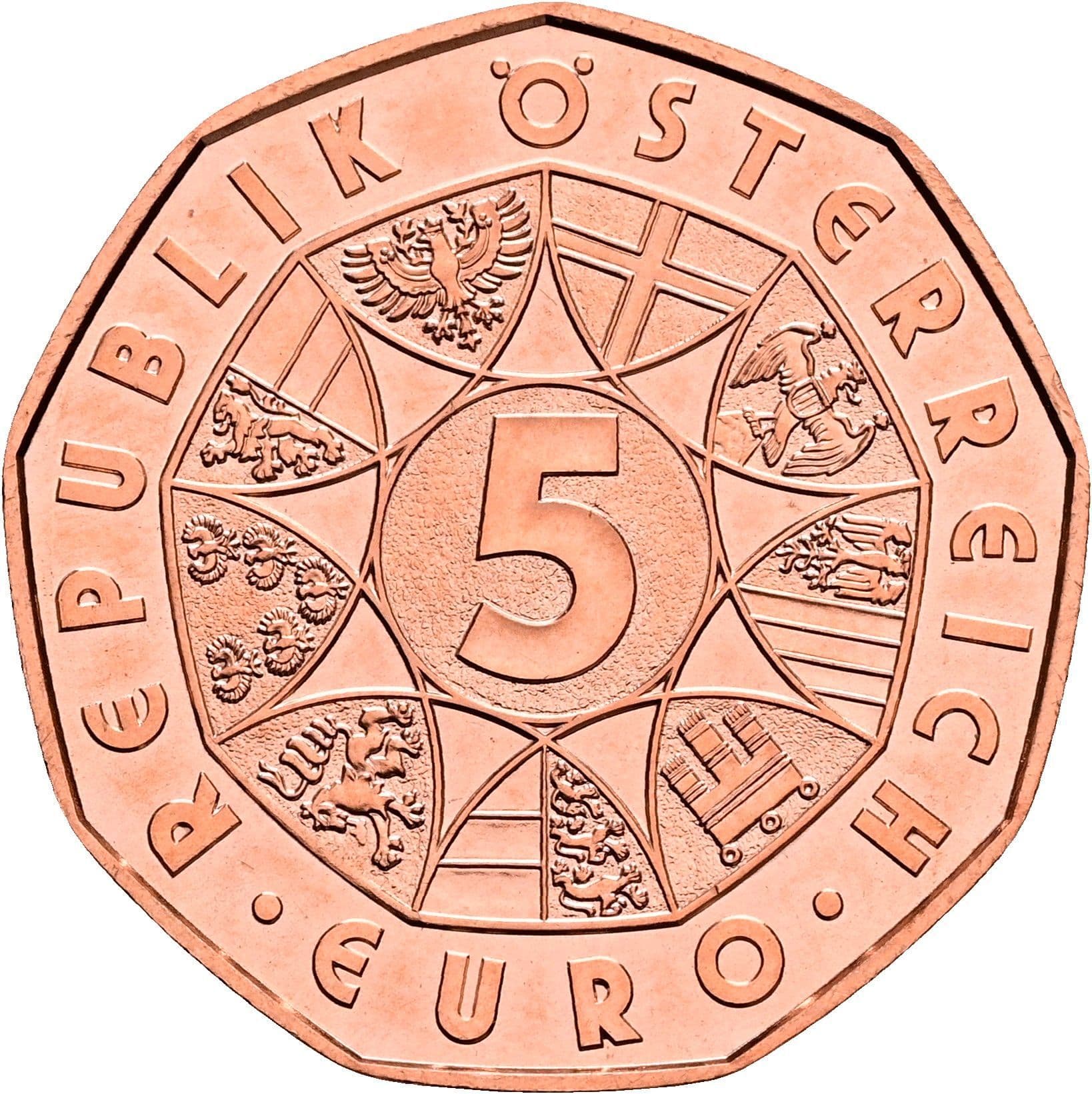 5 Euro 2020 – Vorderseite