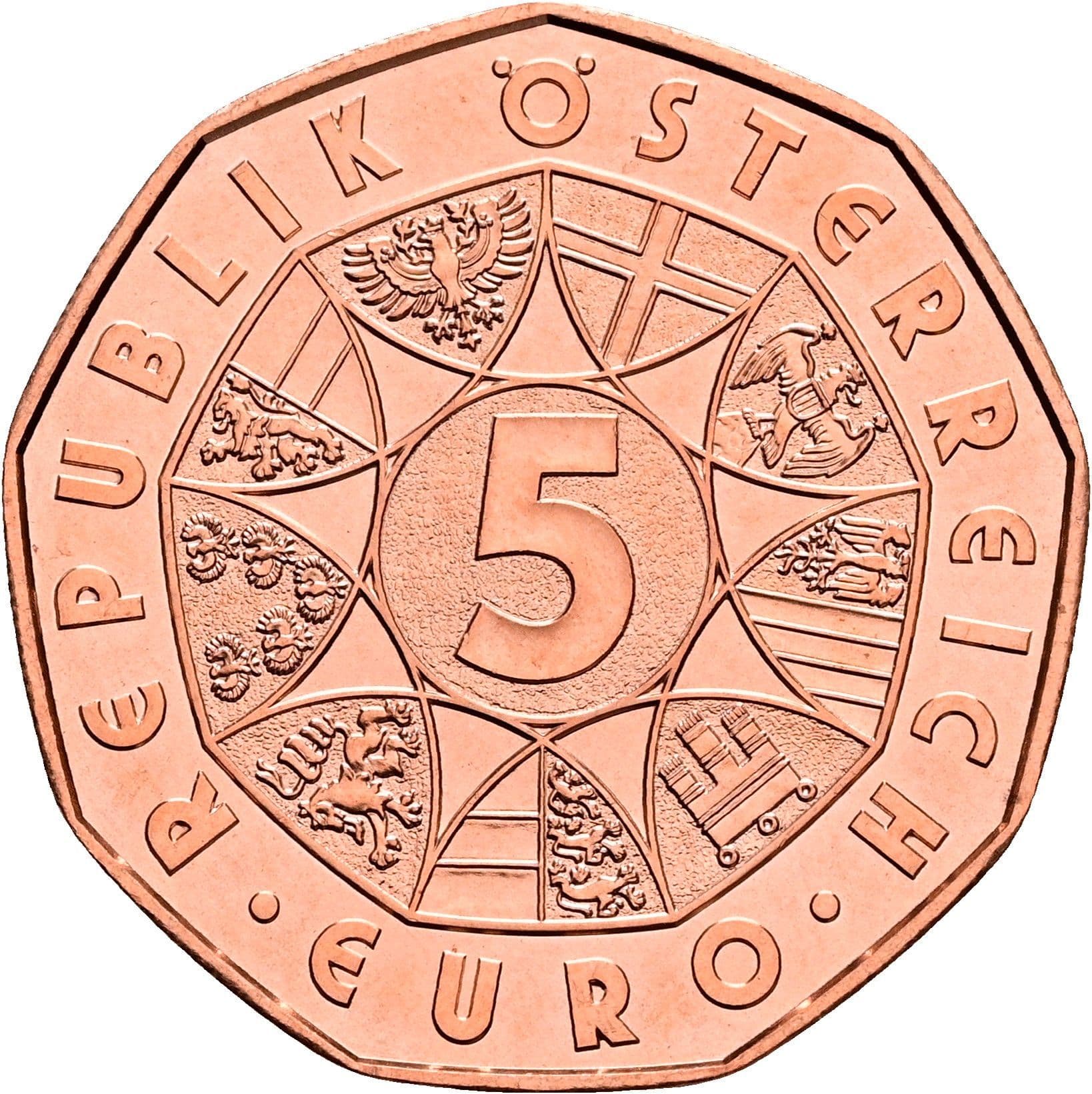 5 Euro 2020 – Vorderseite