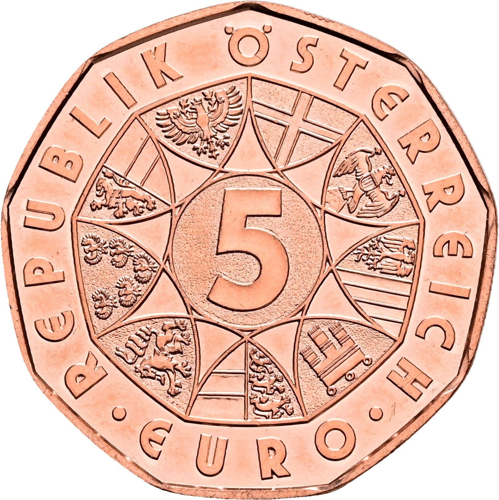 5 Euro 2020 – Vorderseite
